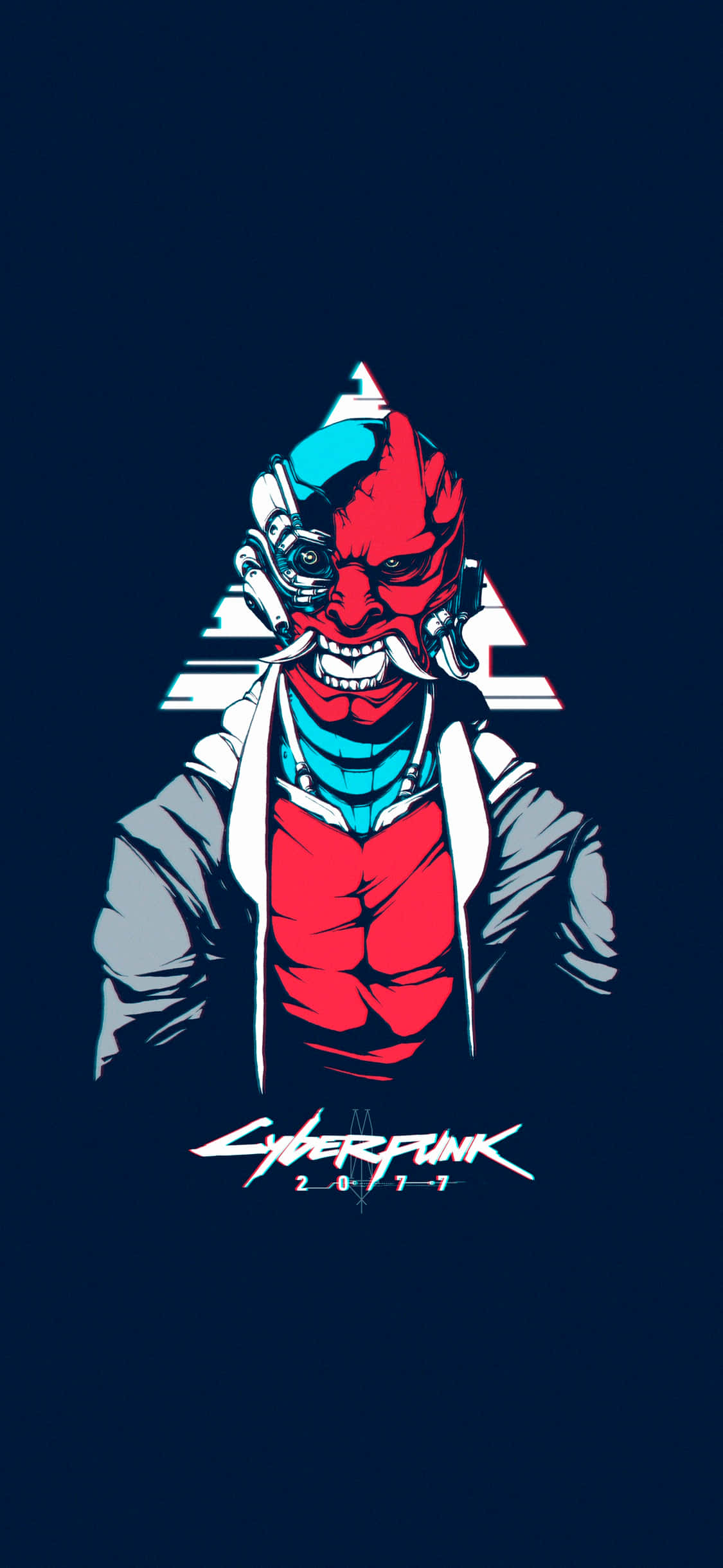 Подобри игровото си изживяване с Cyberpunk 2077 на Pixel 3XL Тапет