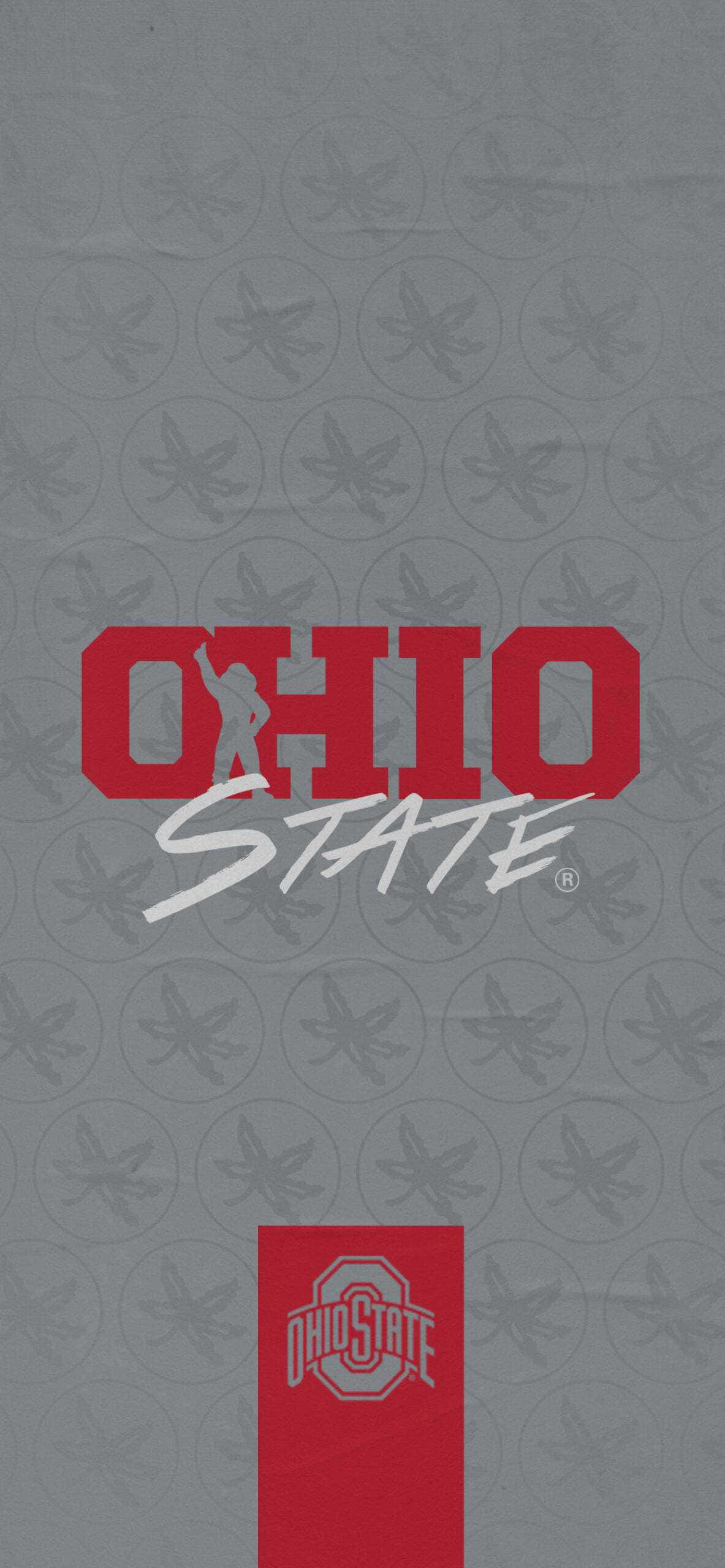 Покажи духа си — Ohio State Football на iPhone Тапет