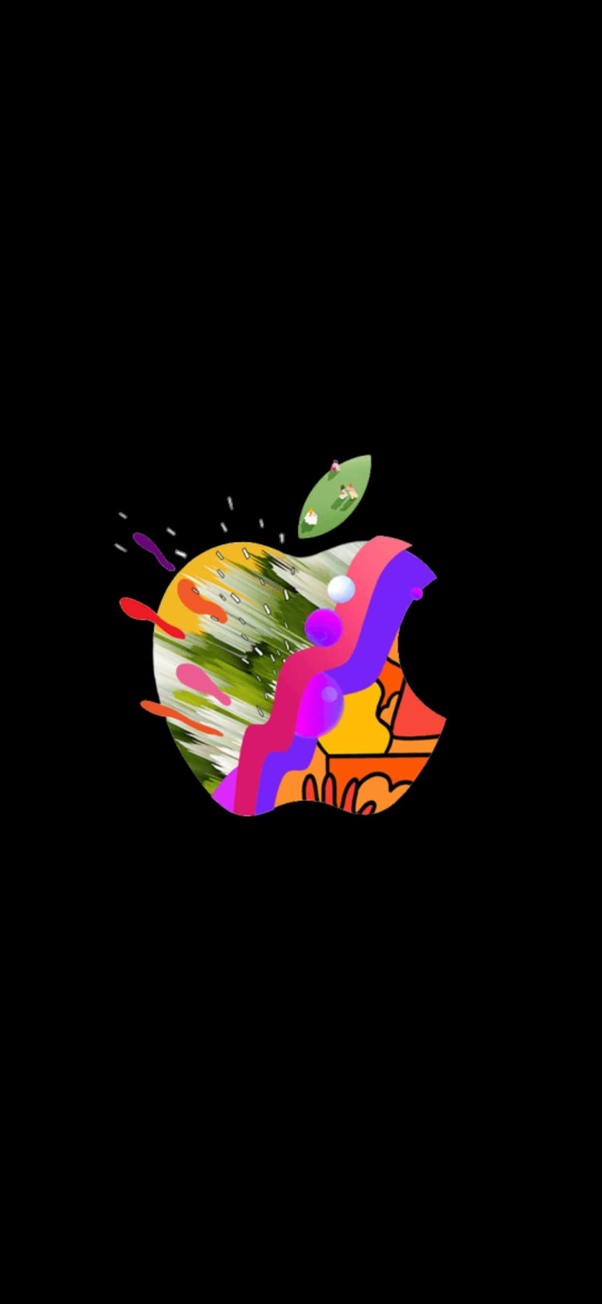 Получете пълен HD изглед на iPhone Xs Max Тапет