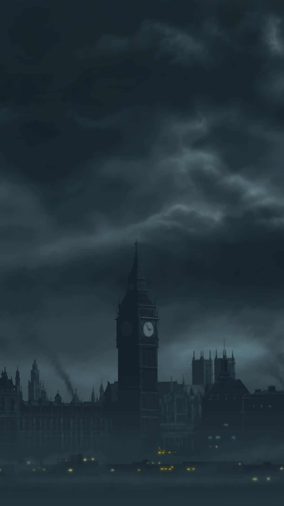 Получите предимство с Dark Phone Тапет