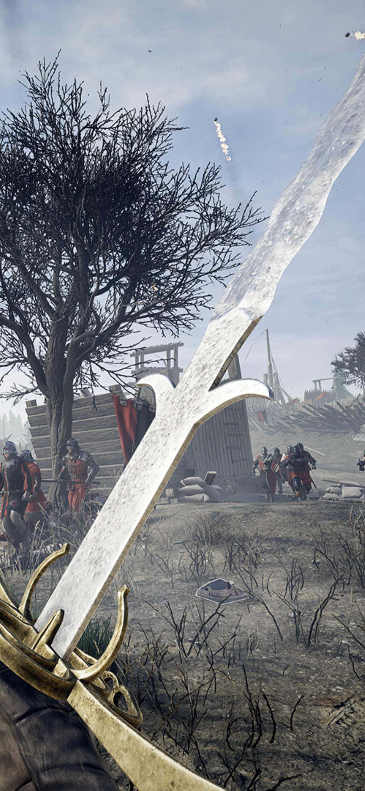 Поразете врагове с iPhone Xs Max Mordhau Тапет