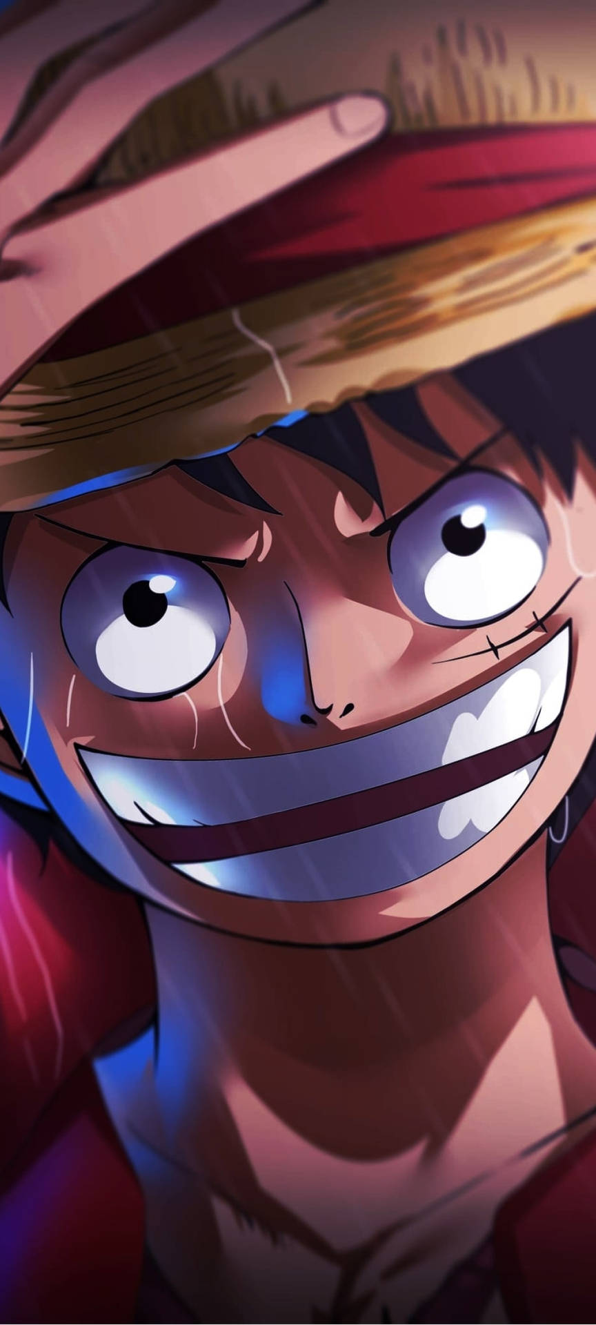 Тапет с портрет на Луфи от One Piece в 4K