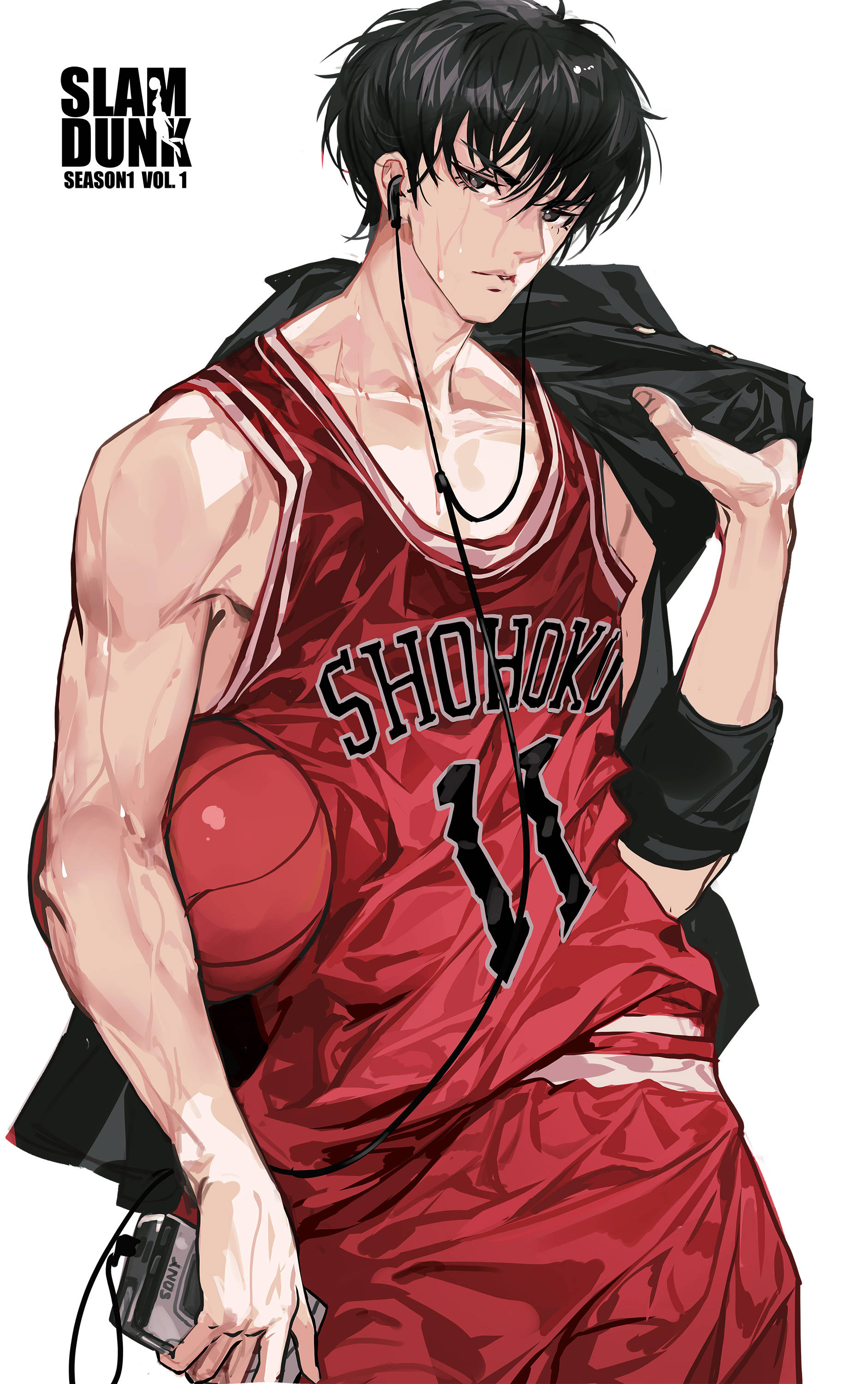 Slam Dunk портрет на Рукава Тапет