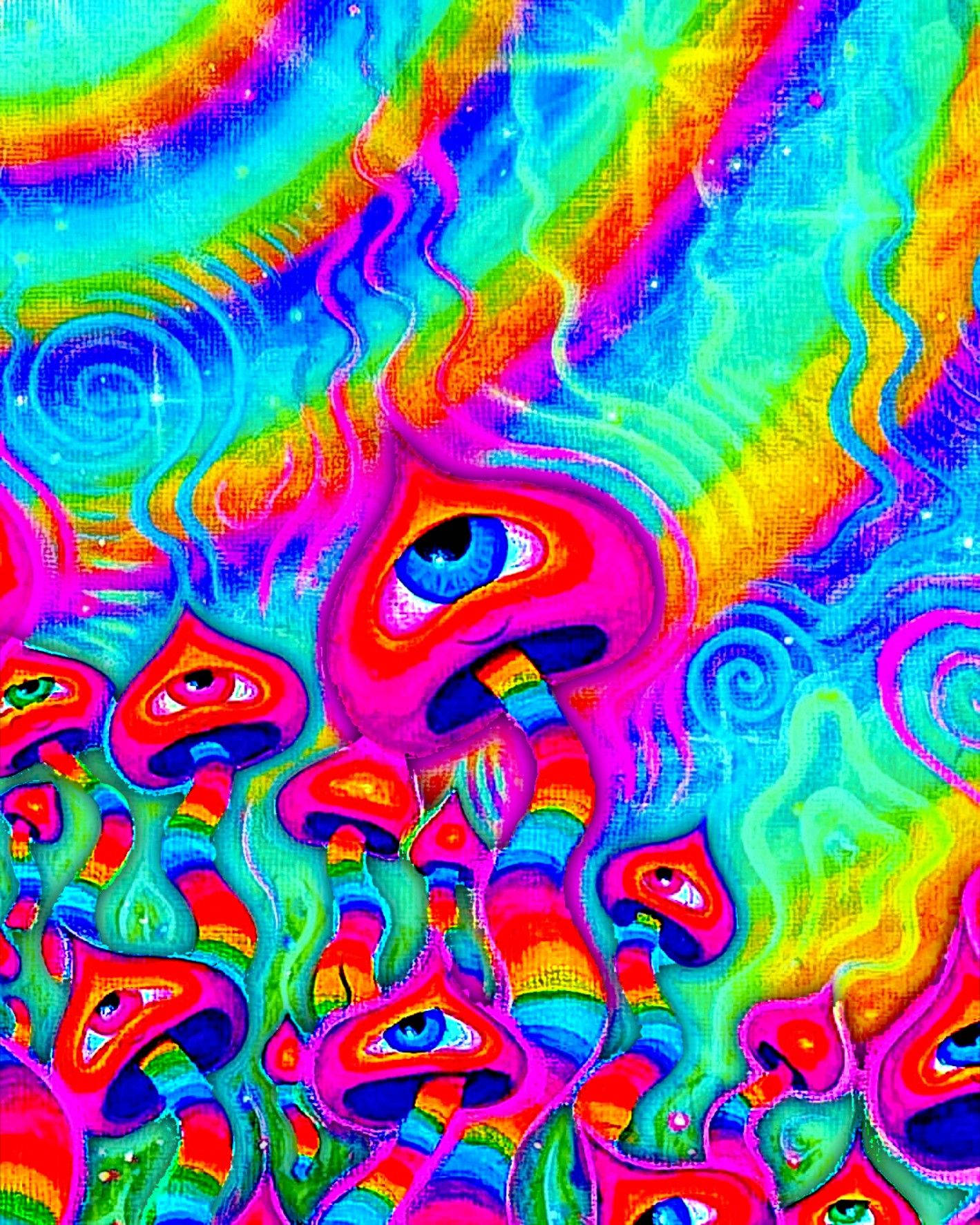 Посетете Aesthetic Trippy и открийте неговия визуално стимулиращ свят. Тапет