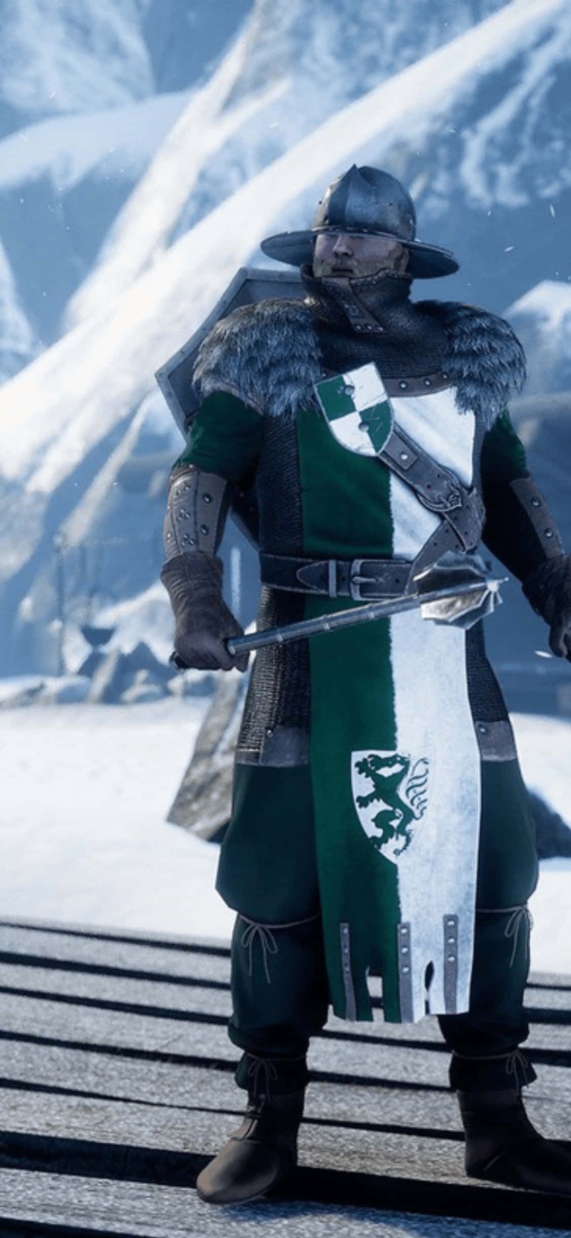 Потопен в Ерата Mordhau - Тапет за iPhone XS Тапет