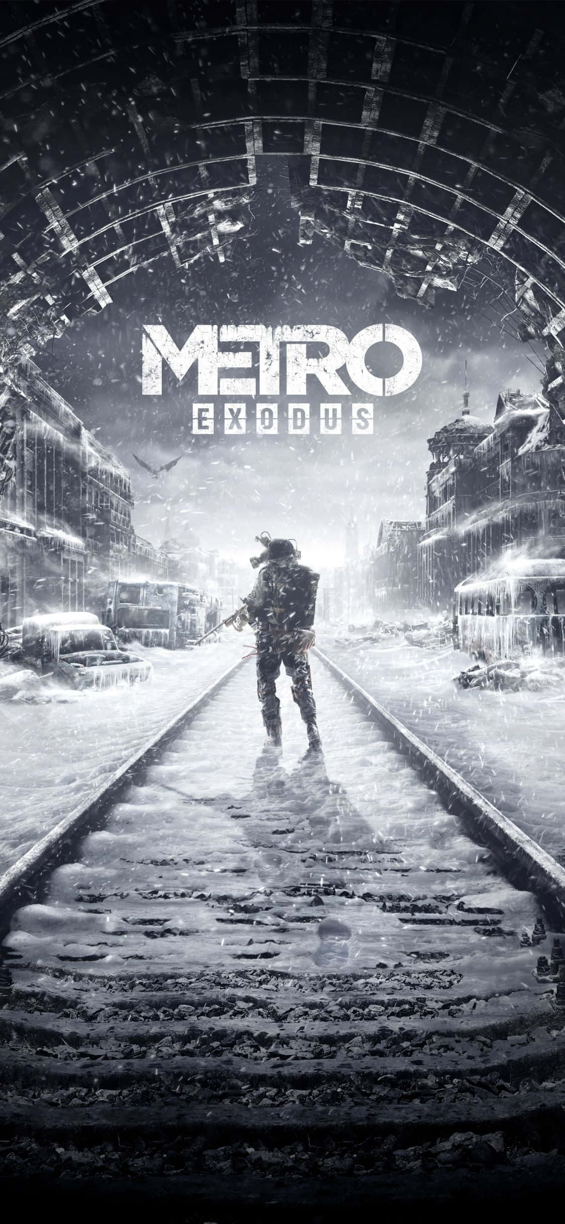 Потопите се дълбоко в постапокалиптичния свят на Metro Exodus с ясните визуали на iPhone X Тапет