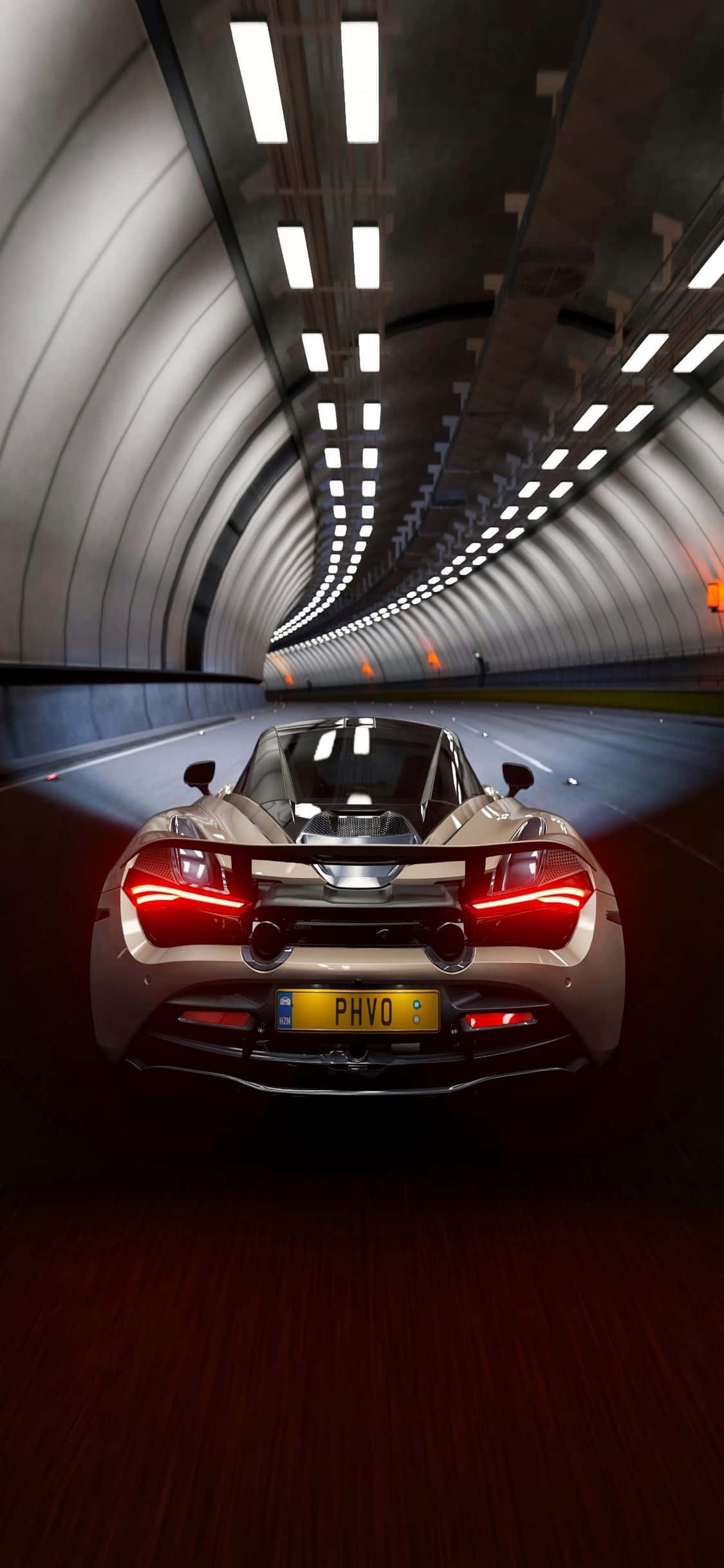 Почувствайте силата на McLaren 720s в ръцете си с iPhone Xs Тапет