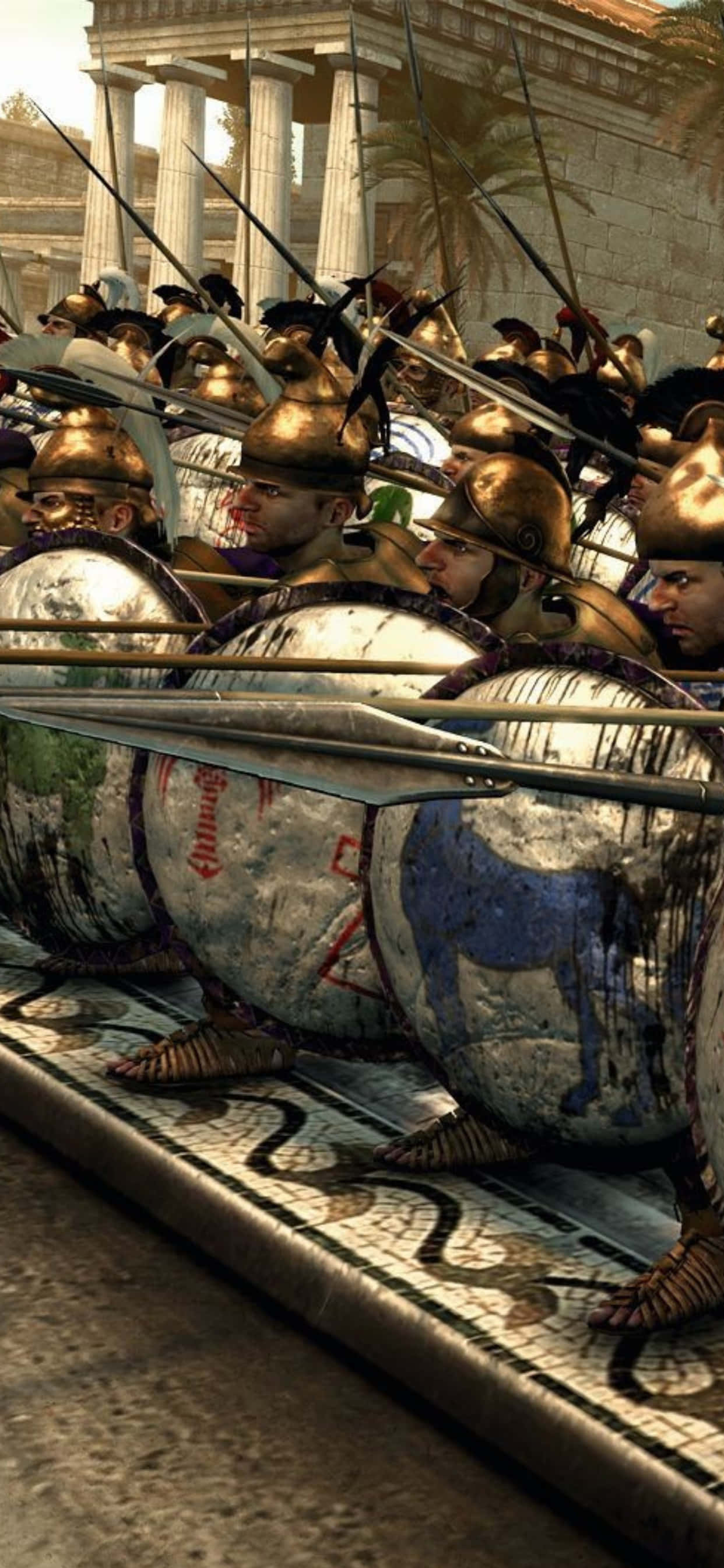 Подгответе се за Total War Attila на вашия iPhone Xs Max Тапет