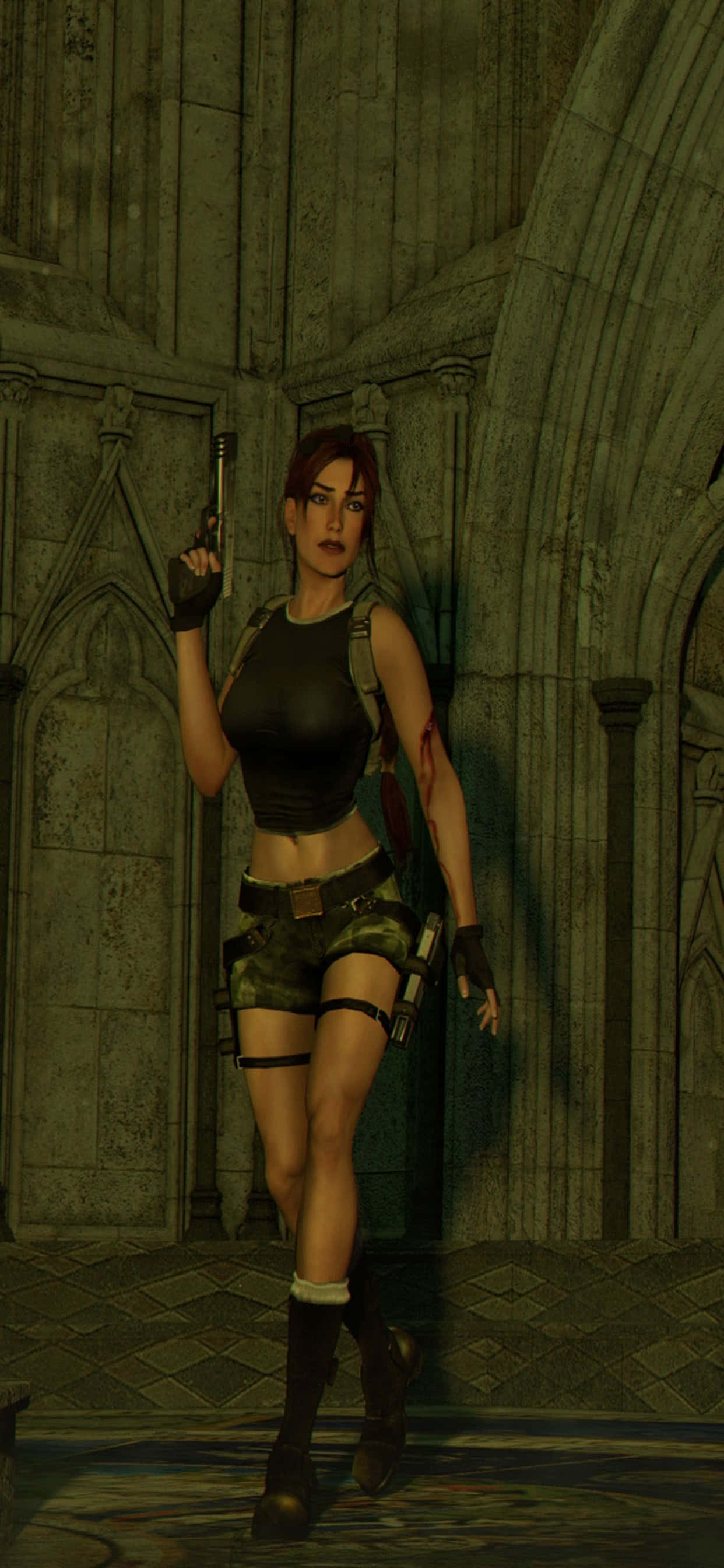 Възстанете на предизвикателството на Tomb Raider. Тапет