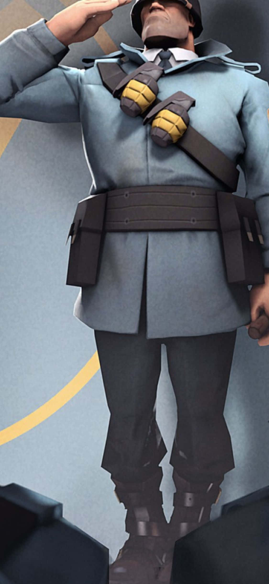 Присоедини се къ общността на Team Fortress 2 с iPhone Xs Тапет