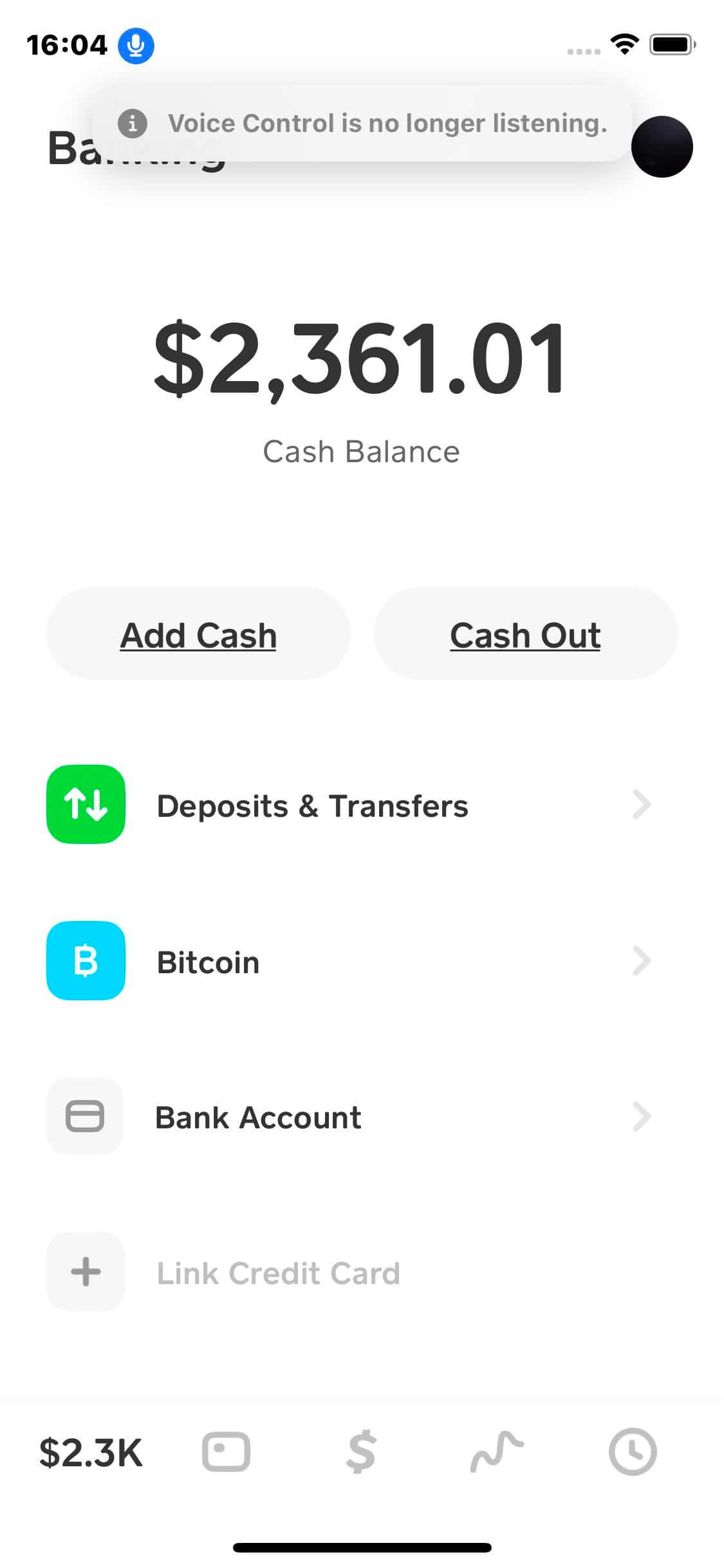 Проверете баланса си когато и където искате с Cash App! Тапет