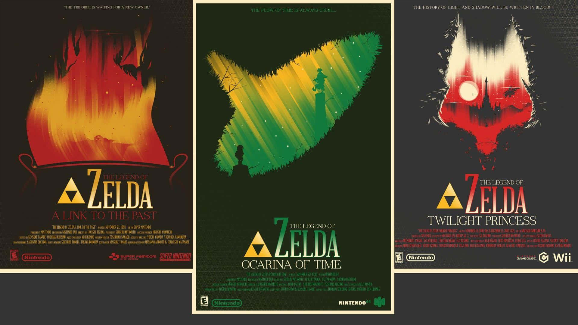 Пътешествие в завладяващ свят на приключения с The Legend of Zelda: Twilight Princess Тапет