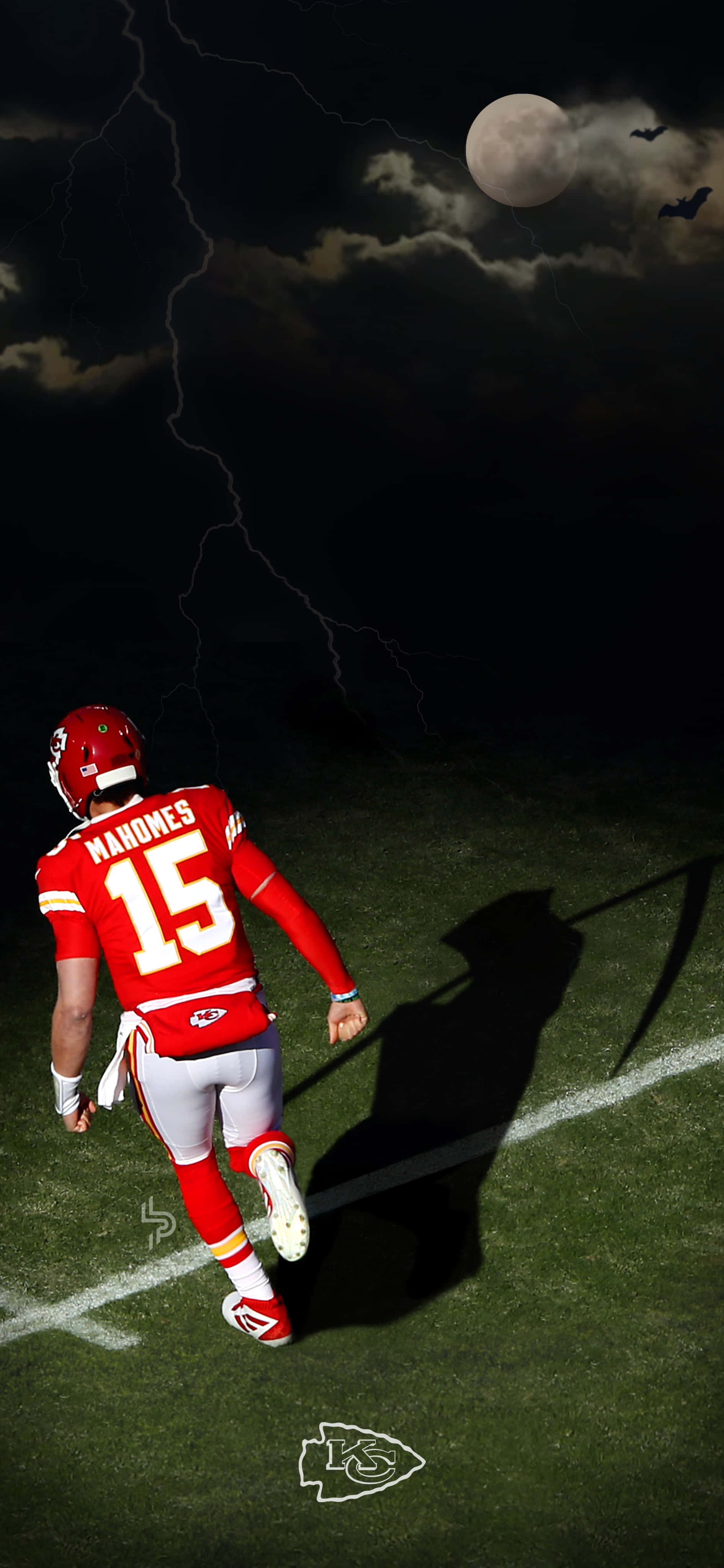 Пэт Махоумс из NFL по телефону Тапет