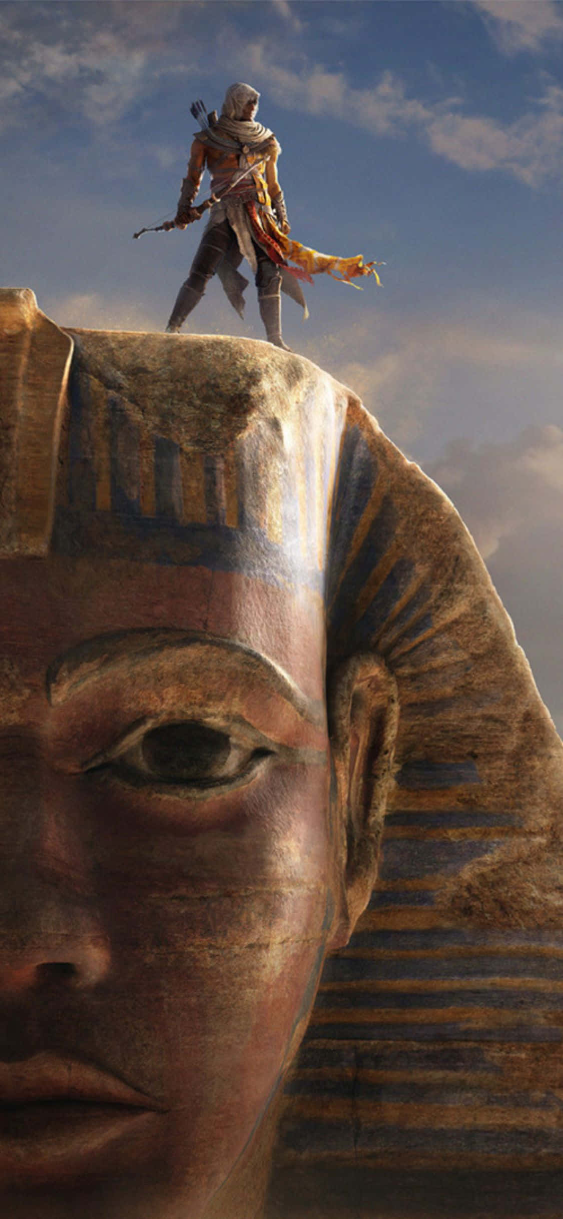Отключете скрити тайни на Assassin's Creed Origins на ваши iPhone X Тапет