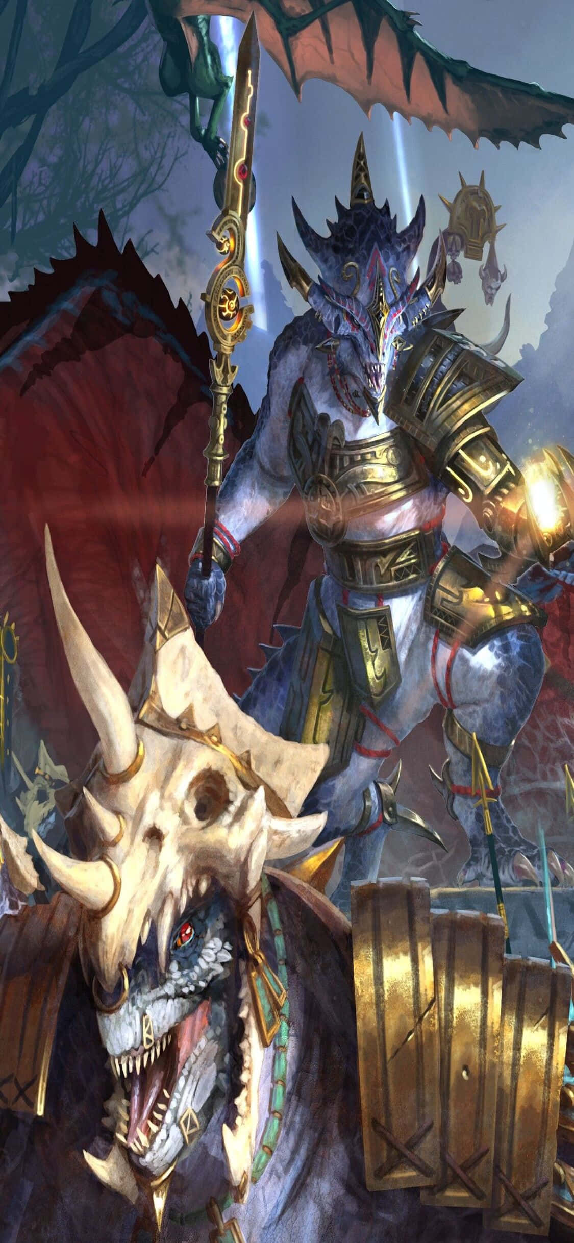 Разширейте ваша империя на мобилни устройства с Total War: Warhammer Тапет