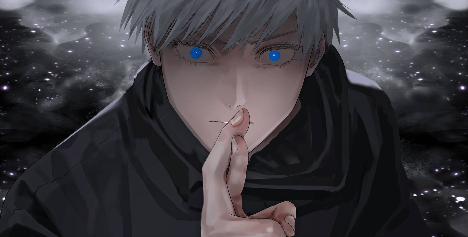 Jujutsu Kaisen Годжо разширяване на домейна HD тапет