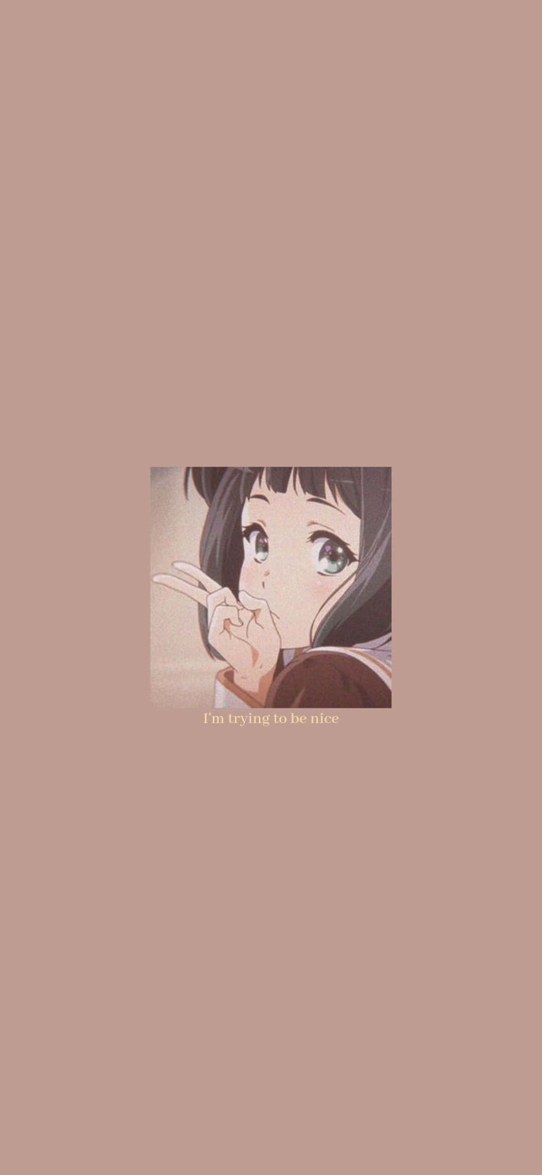 Рейна Косака от аниме Sound Euphonium – заключен екран Тапет
