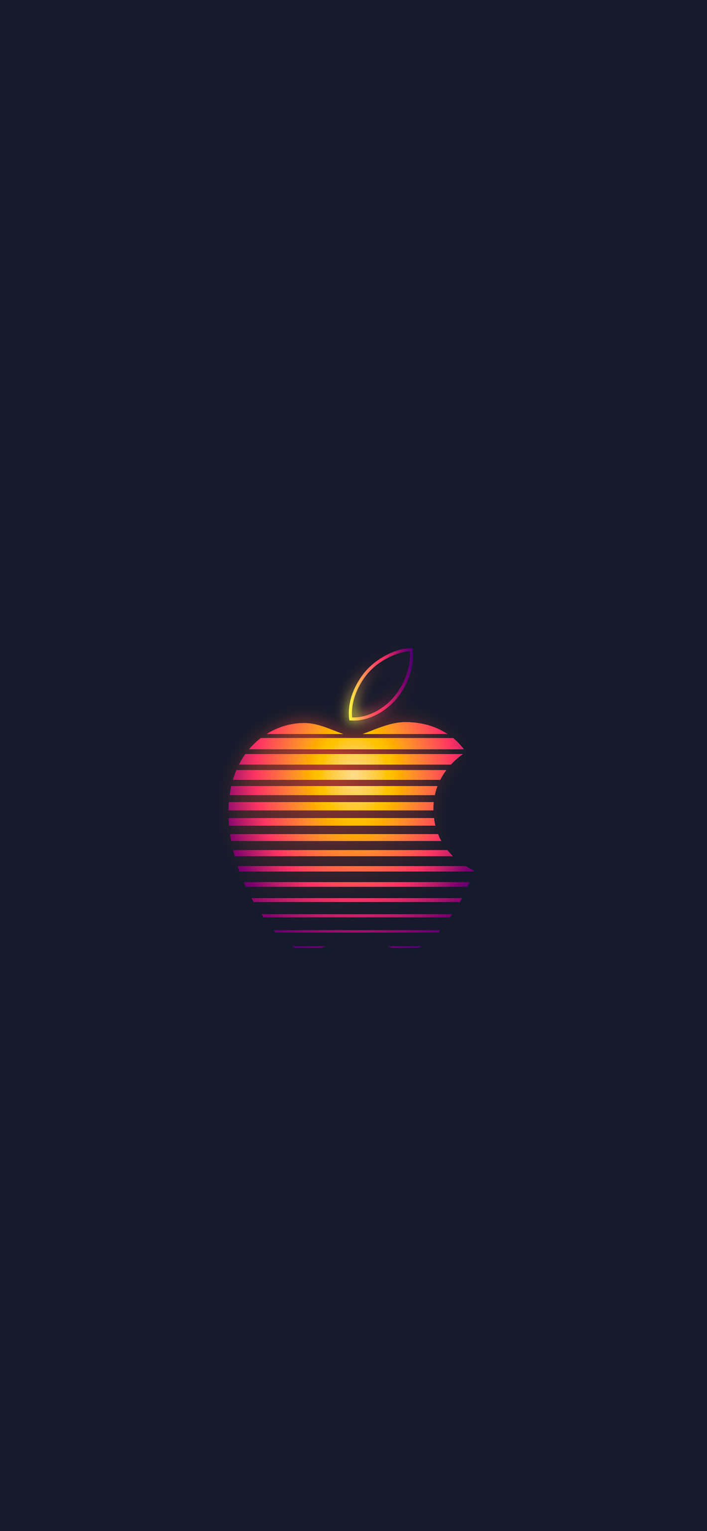 Ретро лого на Apple Тапет