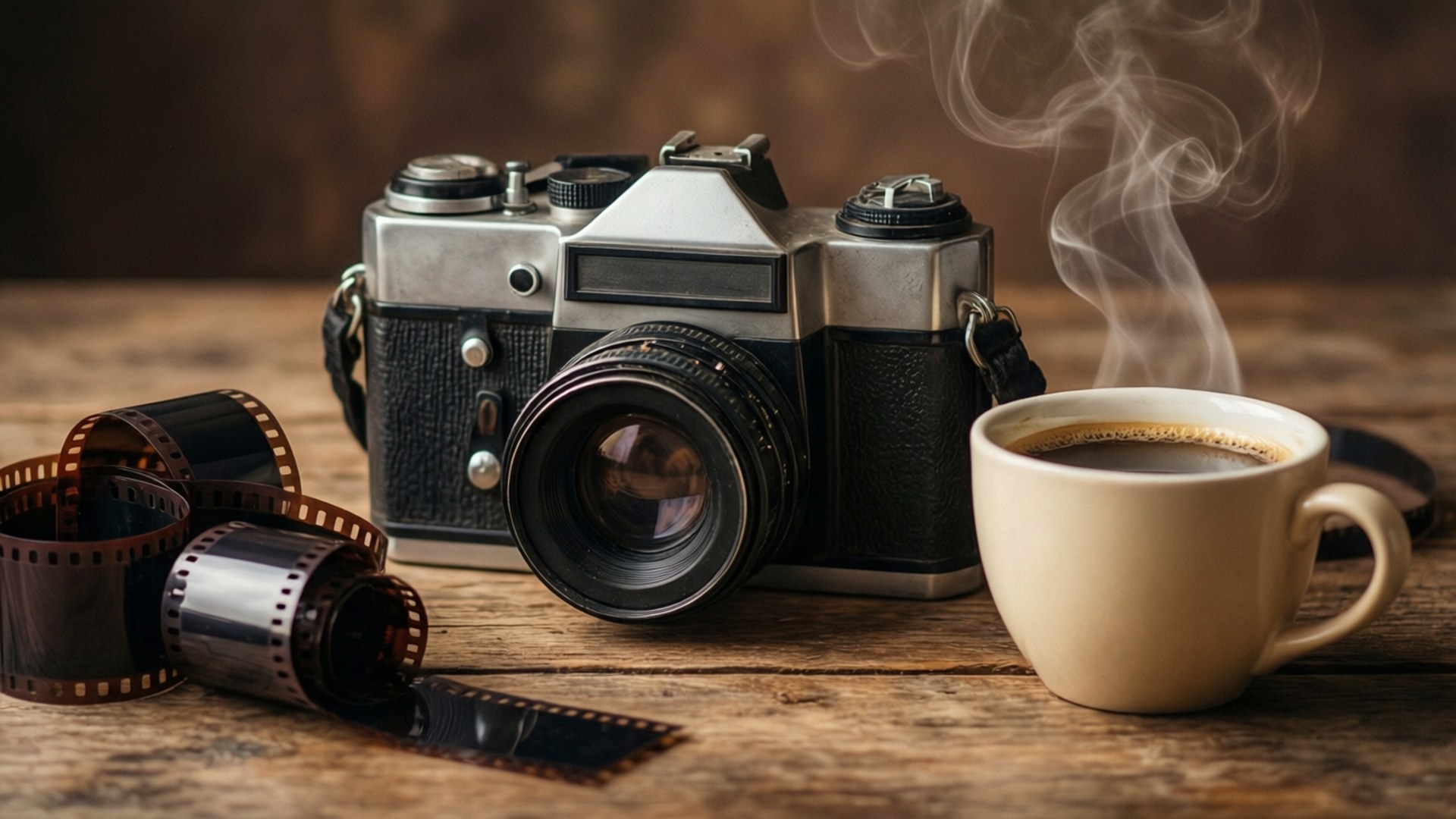 Ретро фотоапарат Тапет