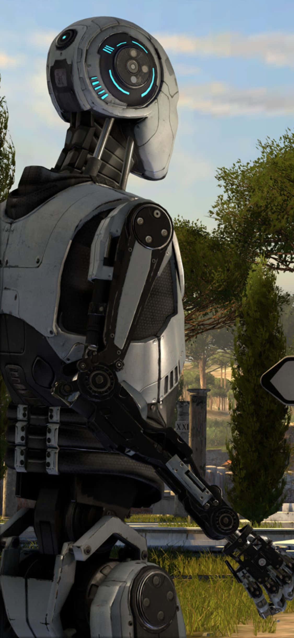 Решай пъзели и предизвикай си мозък с The Talos Principle на iPhone X Тапет
