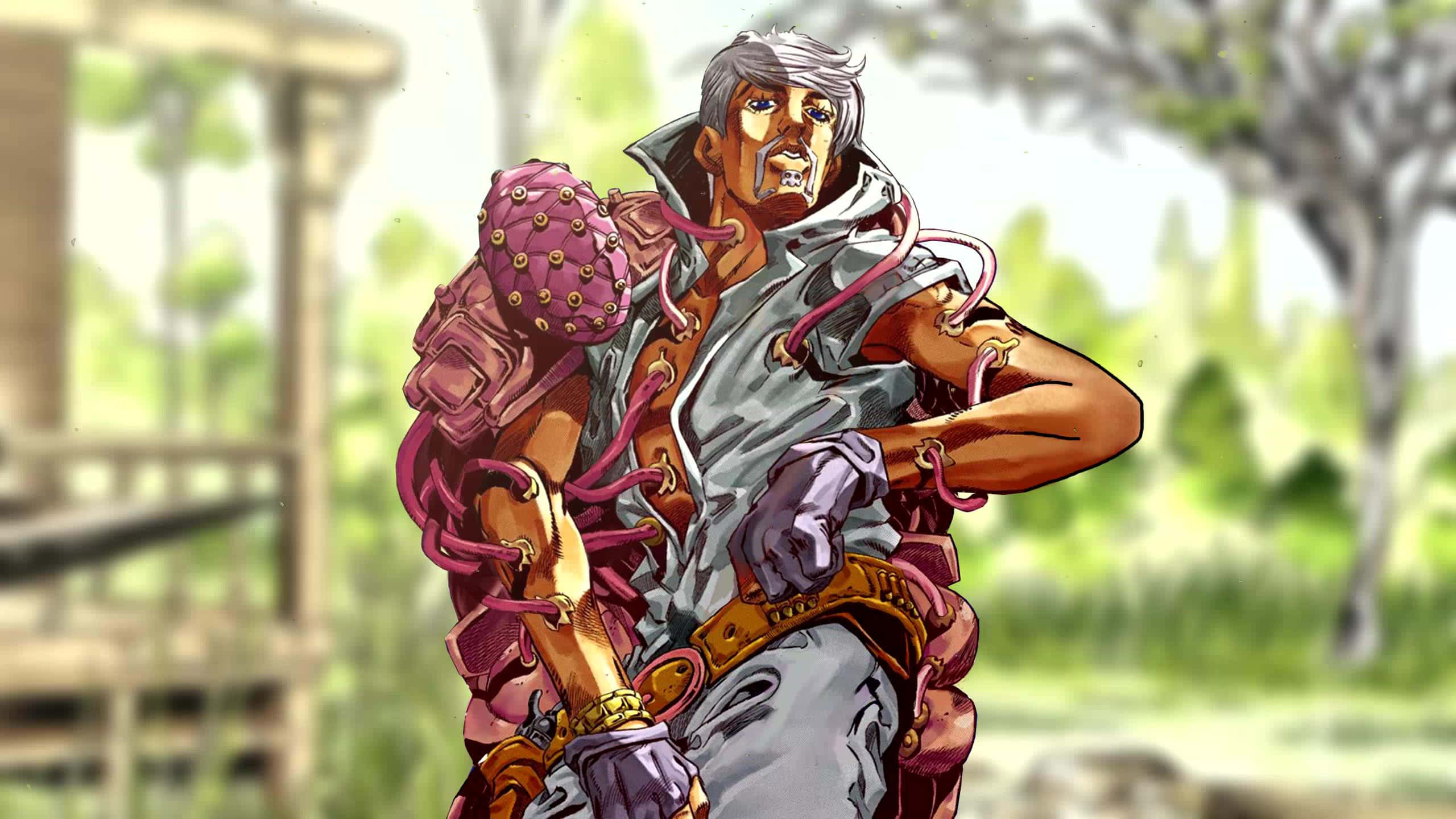 Ринго Роудагайн и Мандъм от мангата Jojo Тапет