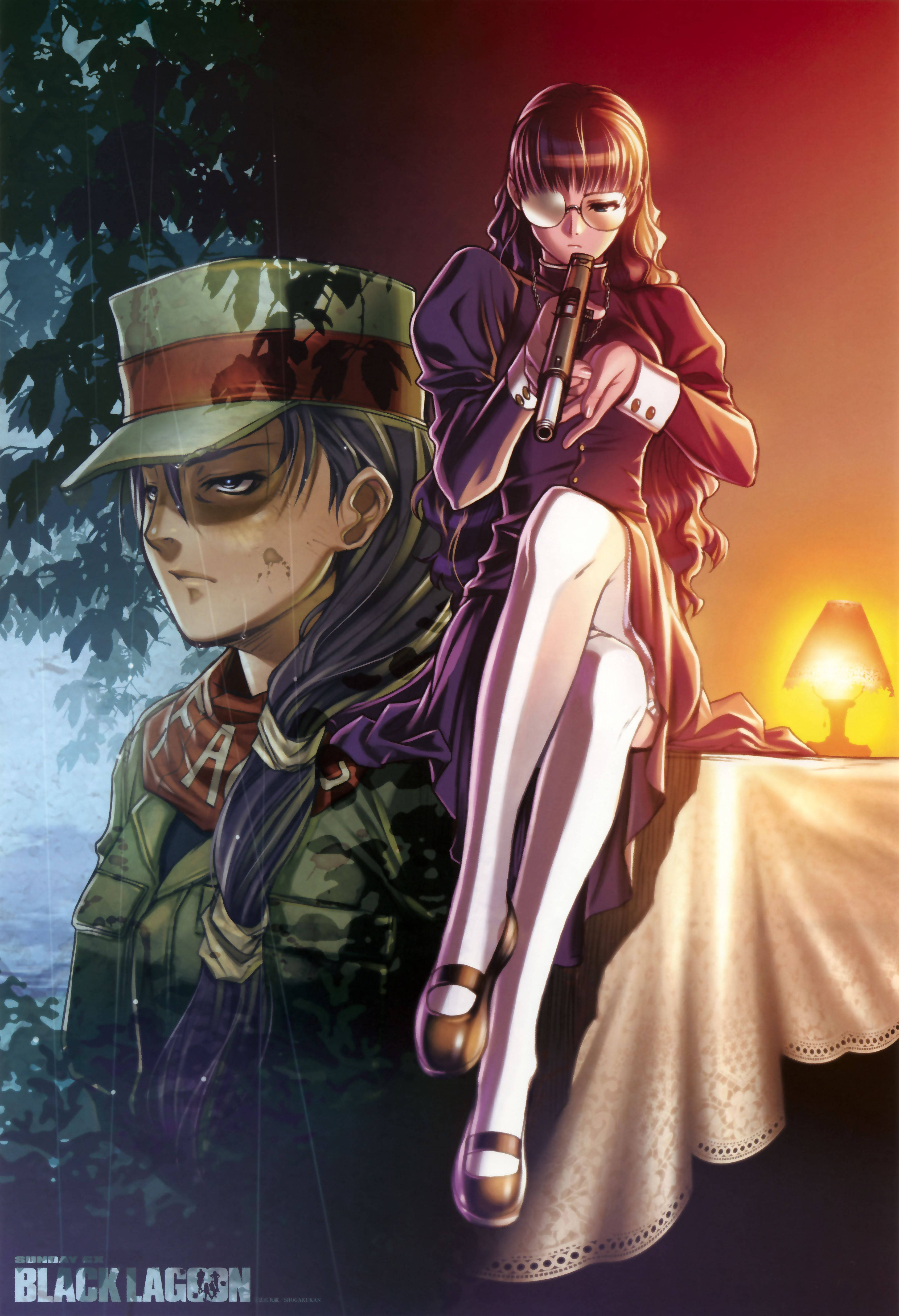 Роберта от Black Lagoon Тапет