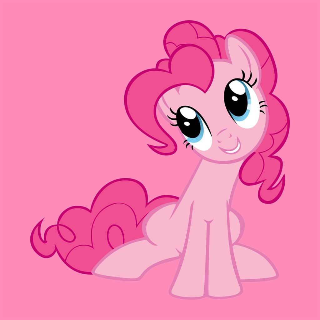 Розов iPad Pinkie Pie My Little Pony фон Тапет