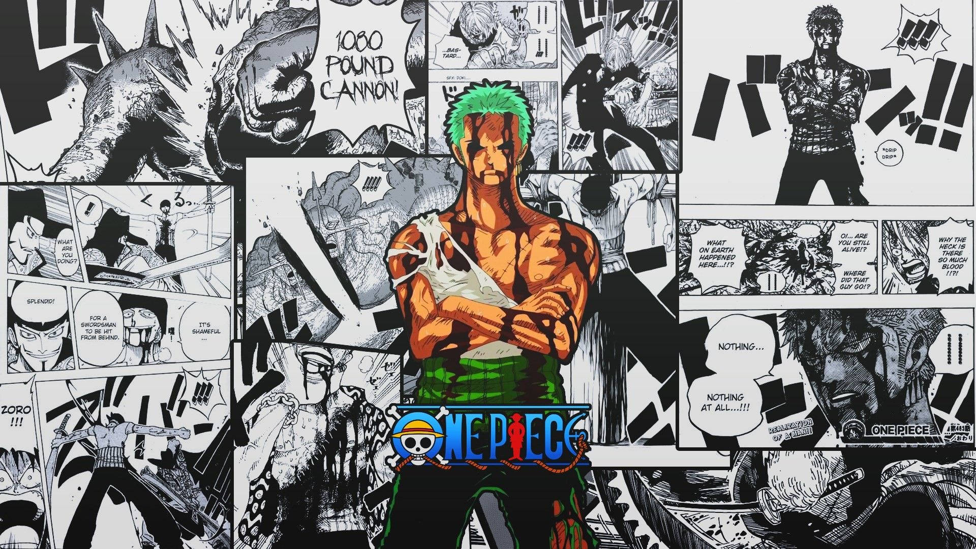Ророноа Зоро – Свирепият майстор на меча от One Piece Тапет
