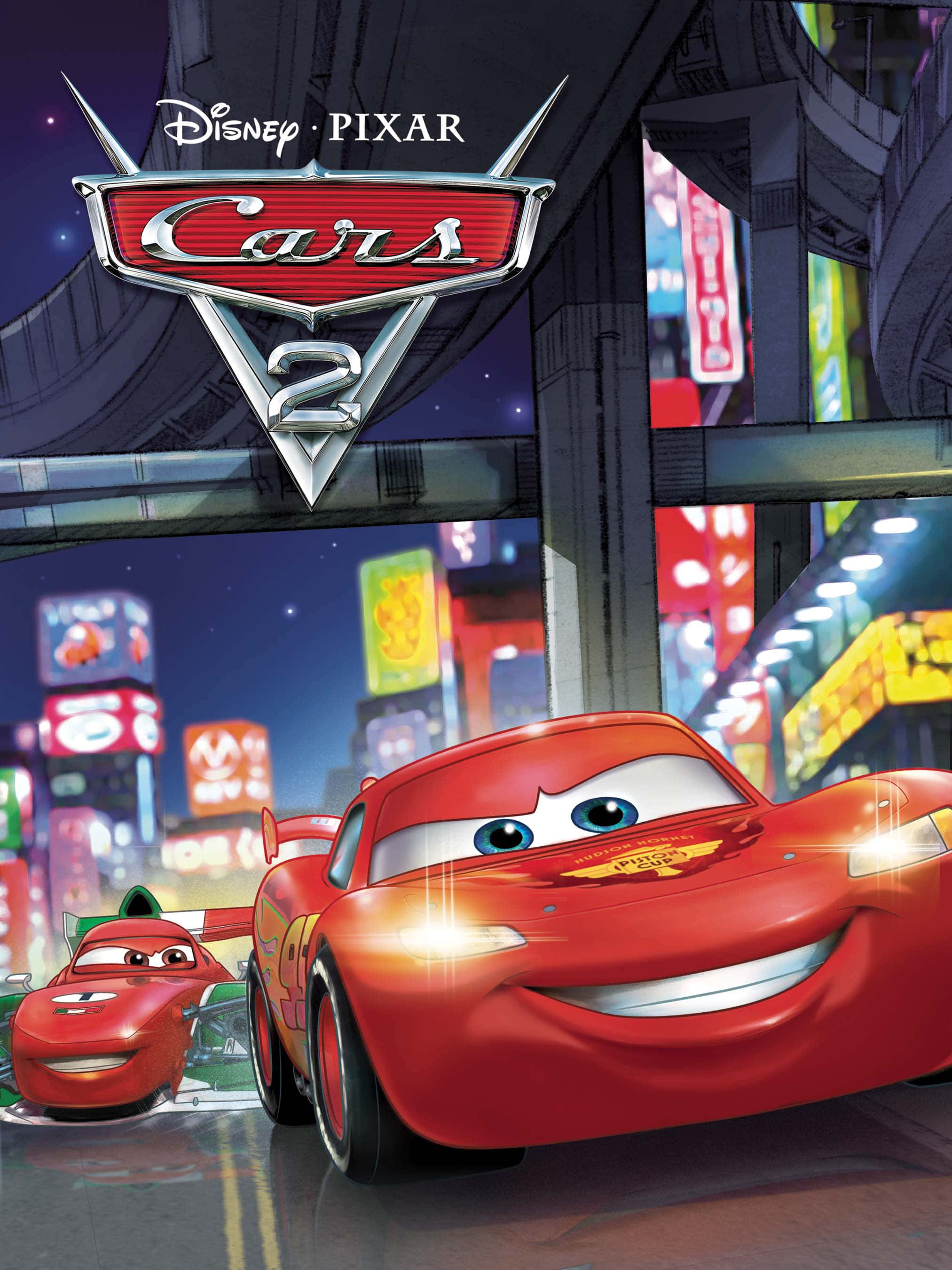 Светкавицата Маккуин повежда в Cars 2 Тапет