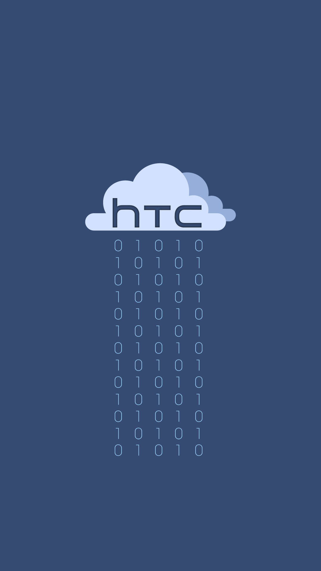 Сив облак Htc Тапет