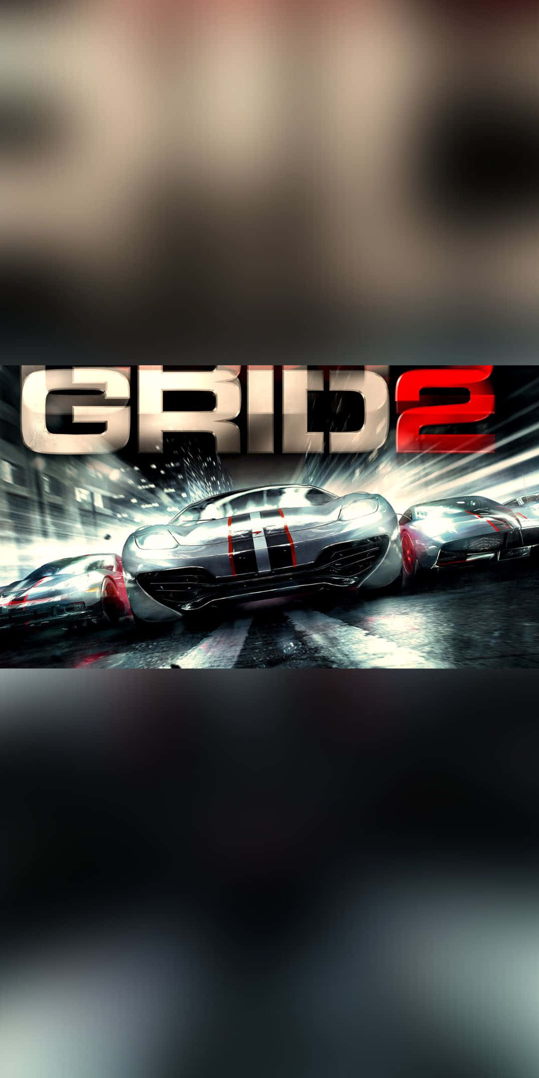 Сив постер на кола Pixel 3 Grid 2 фон Тапет
