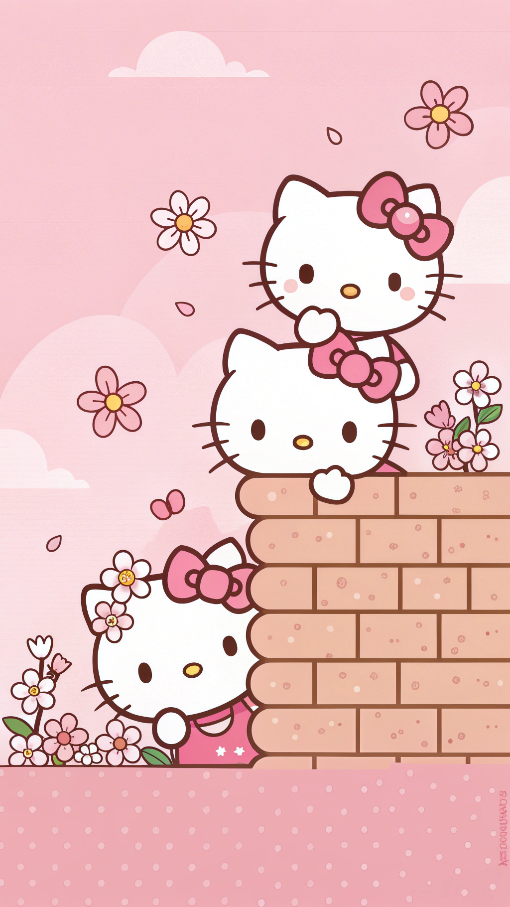Скривалището на Hello Kitty разкрито Тапет
