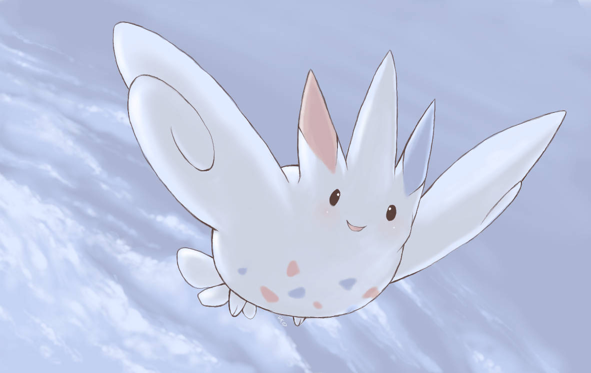 Сладка рисунка на Togekiss Тапет