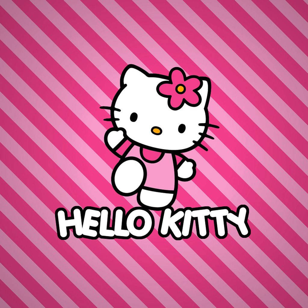 Сладък iPad — Hello kitty GIF Тапет