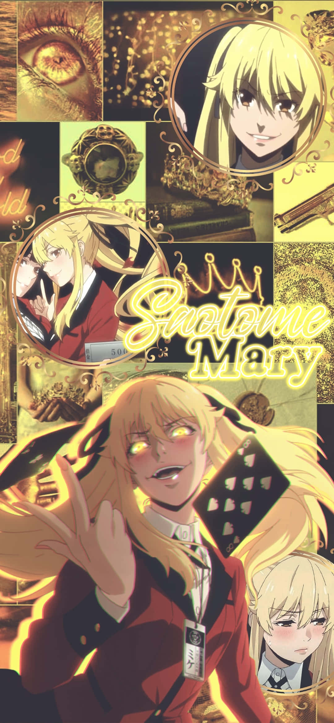 Снимка на Мери Саотоме от Kakegurui Тапет