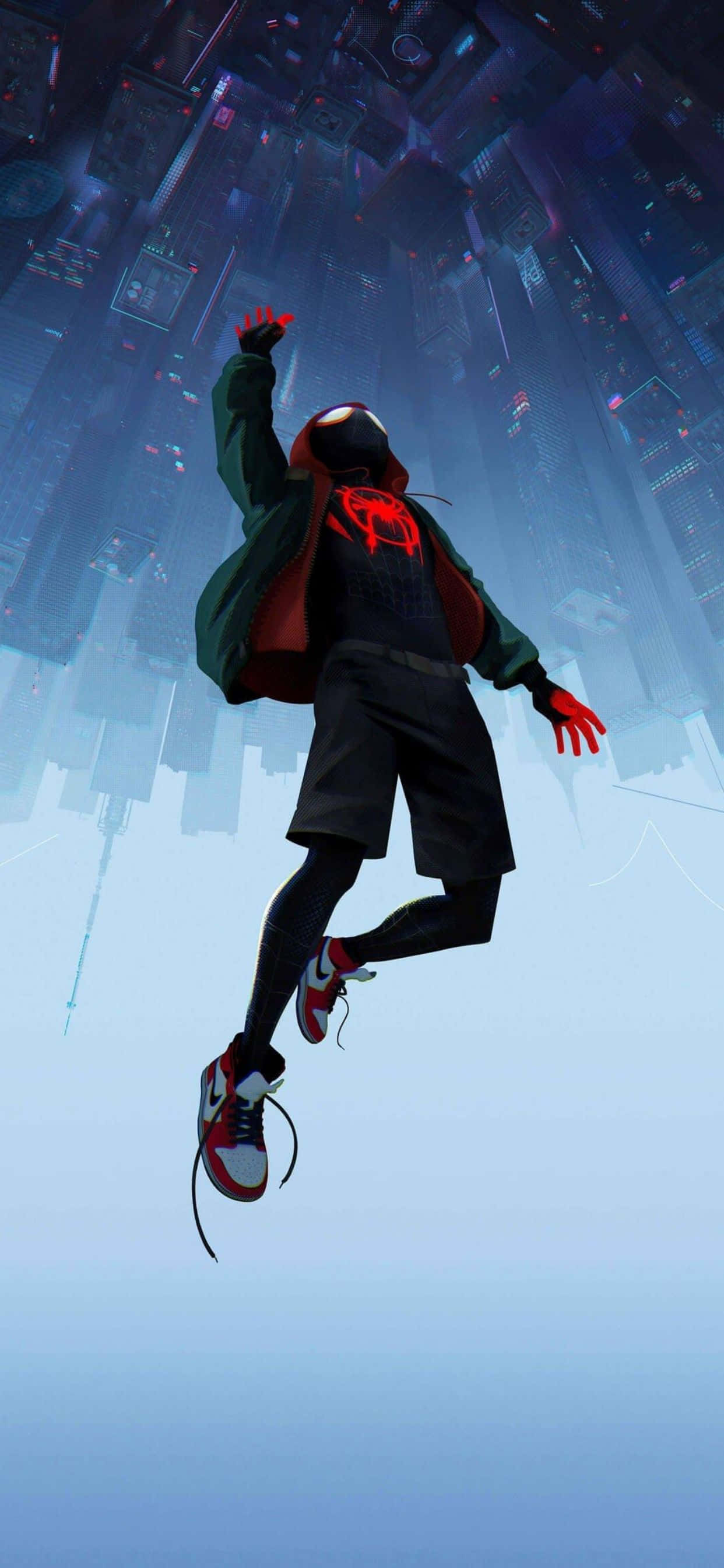 spider man into the spider verse HD wallpaper Тапет