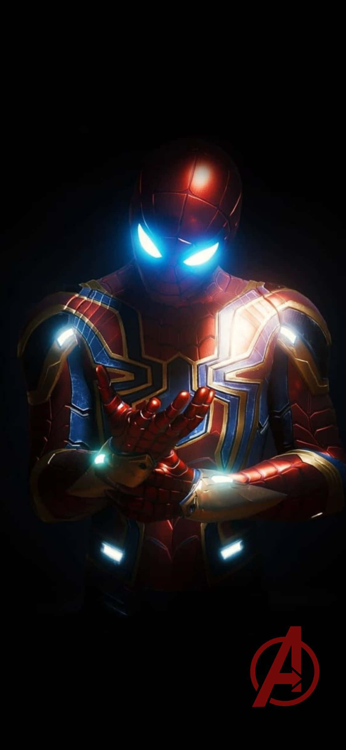 Spider-man за iPhone XS Avengers фон Тапет