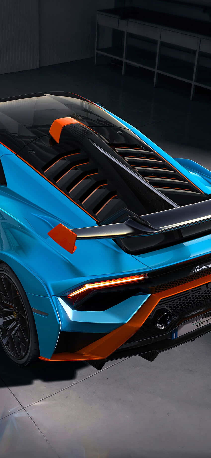 Стилен Pixel 3XL Lamborghini, показващ своя лукс Тапет