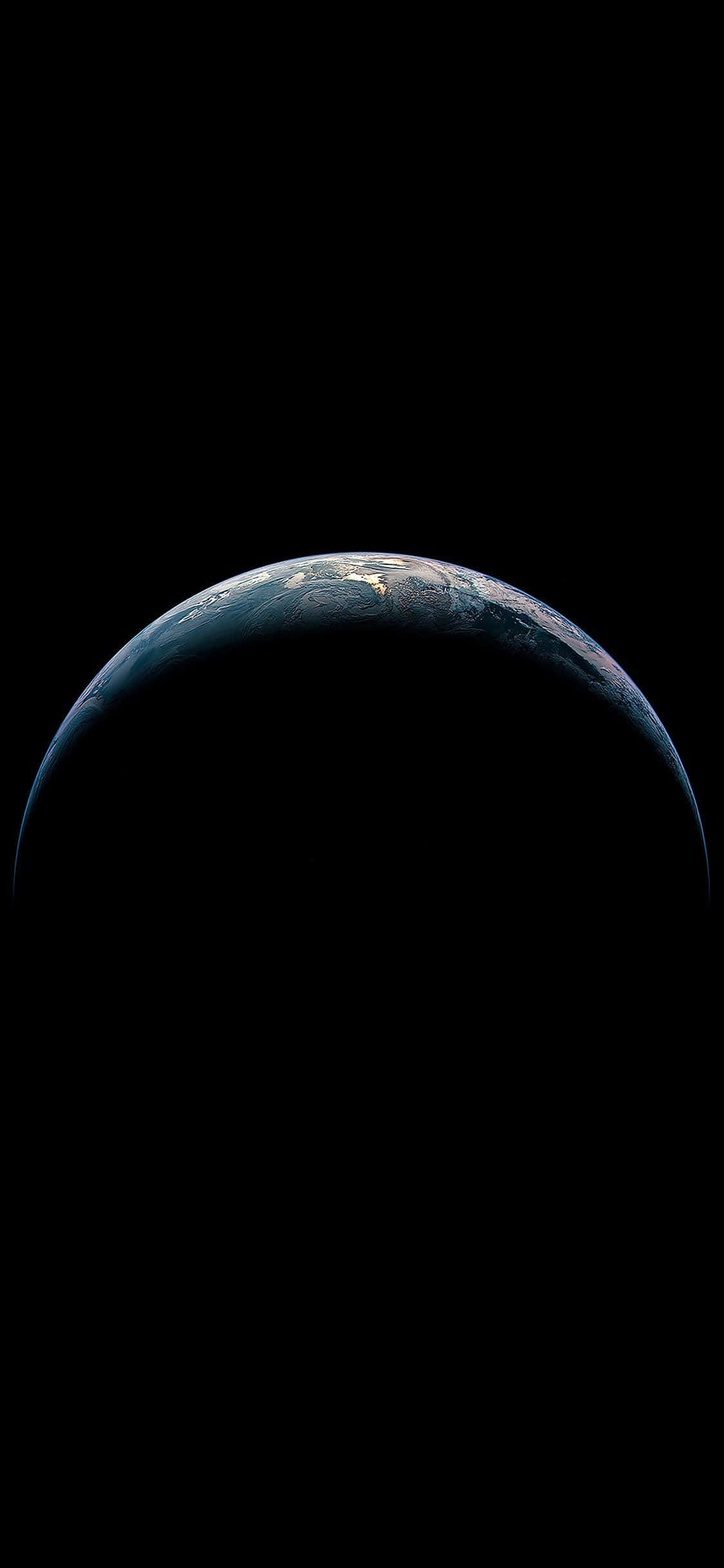 Съвършен изглед на Земля от космос Тапет