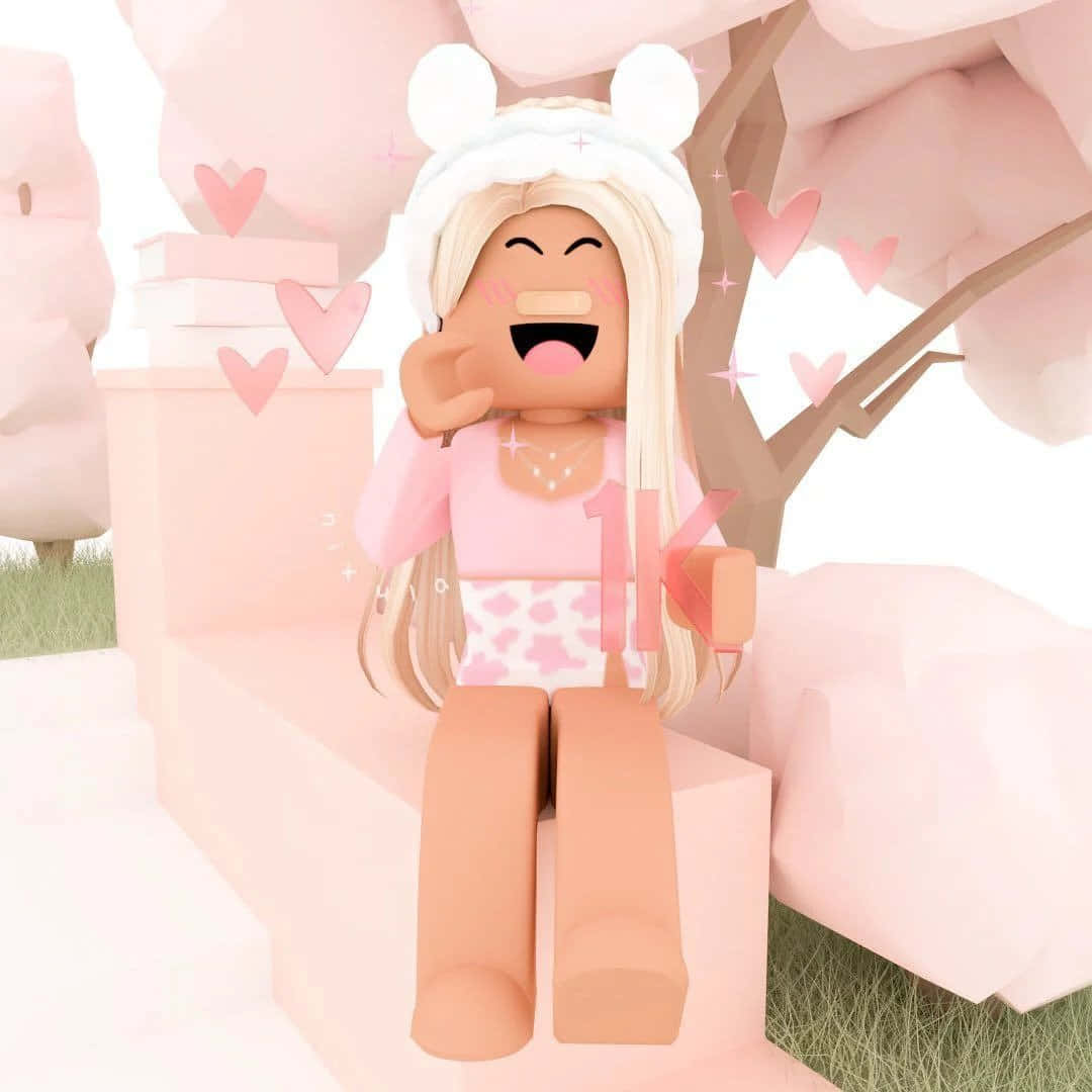 Създайте своя виртуален свят с Aesthetic Roblox Тапет