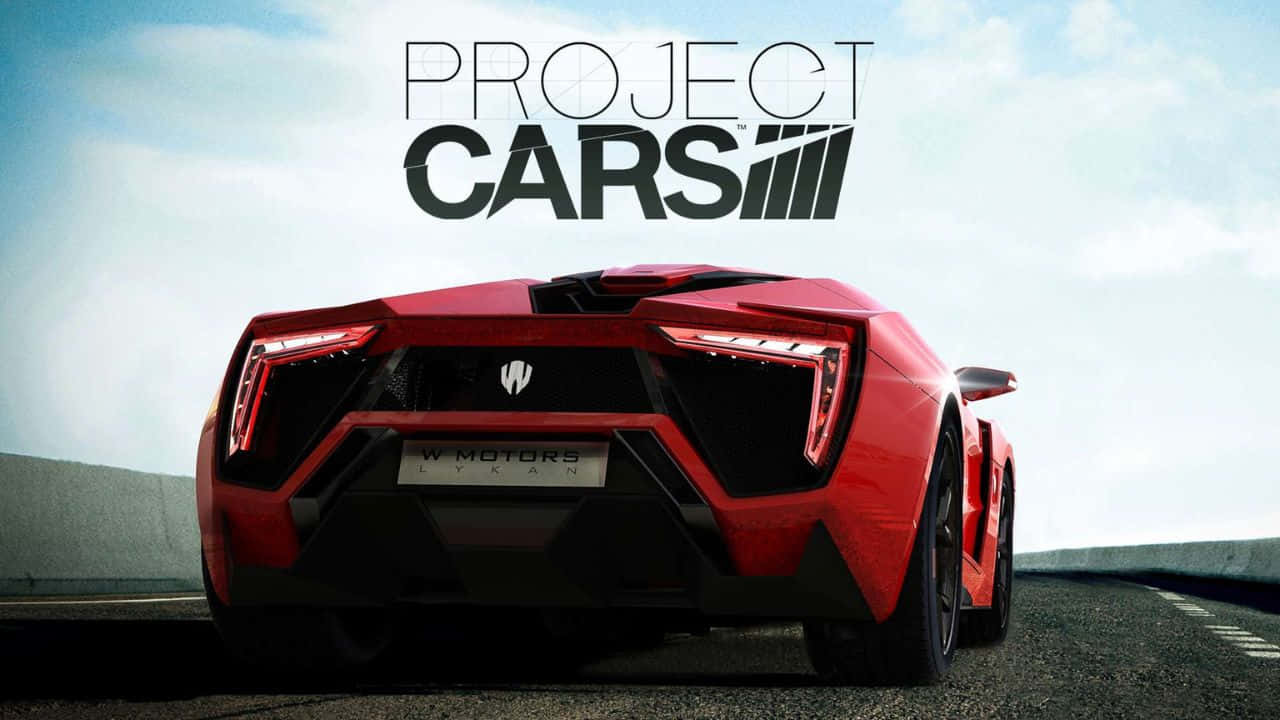 Състезавай се по открит път с Project Cars 720p Тапет
