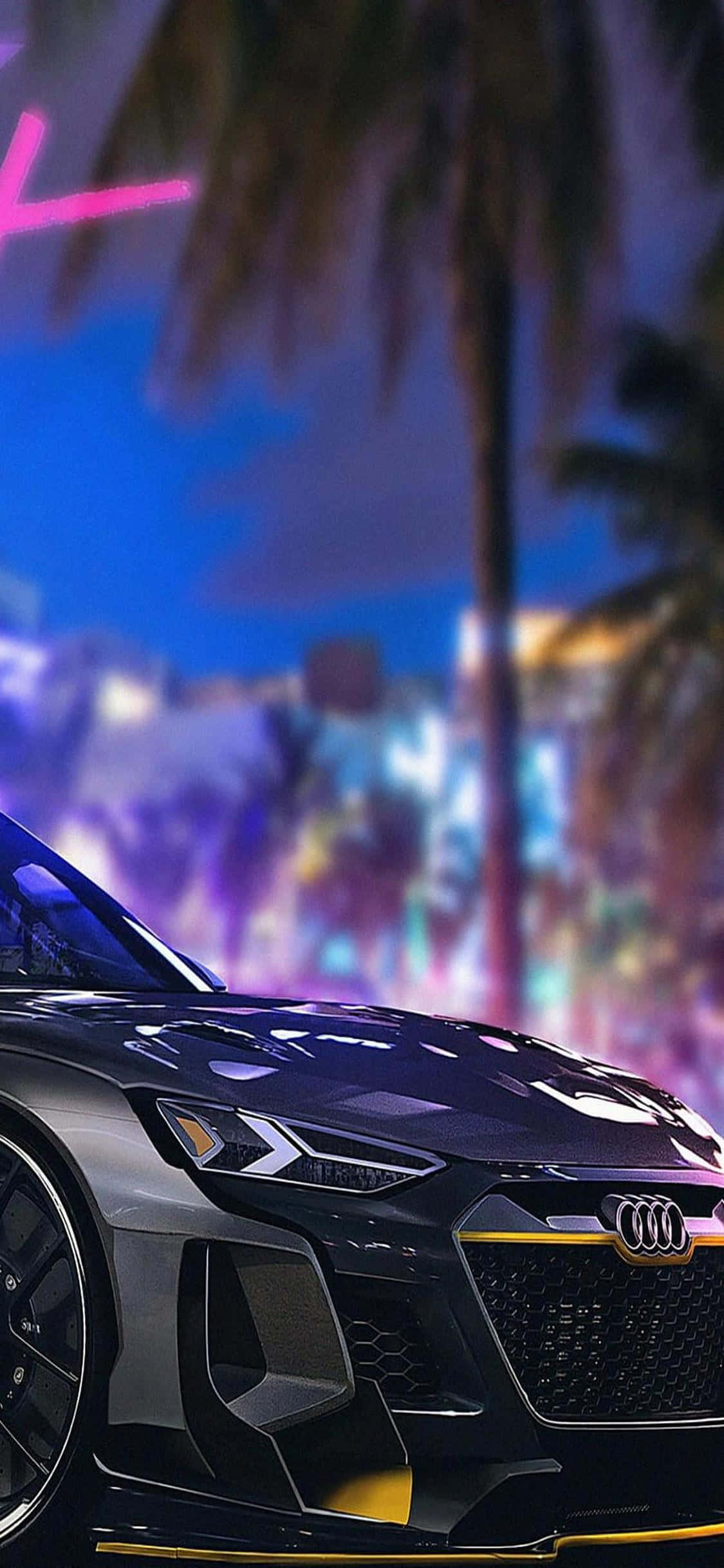 Преследвай през града в Need for Speed Heat Тапет