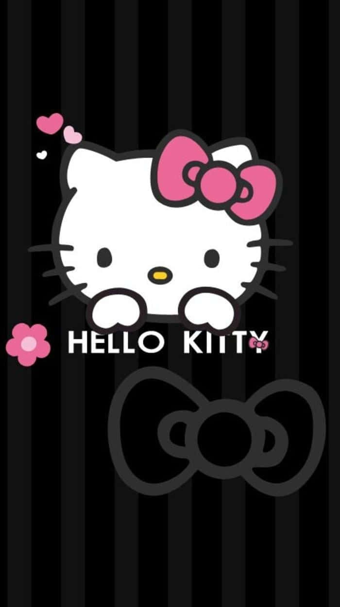 Телефон Hello Kitty Sanrio Тапет