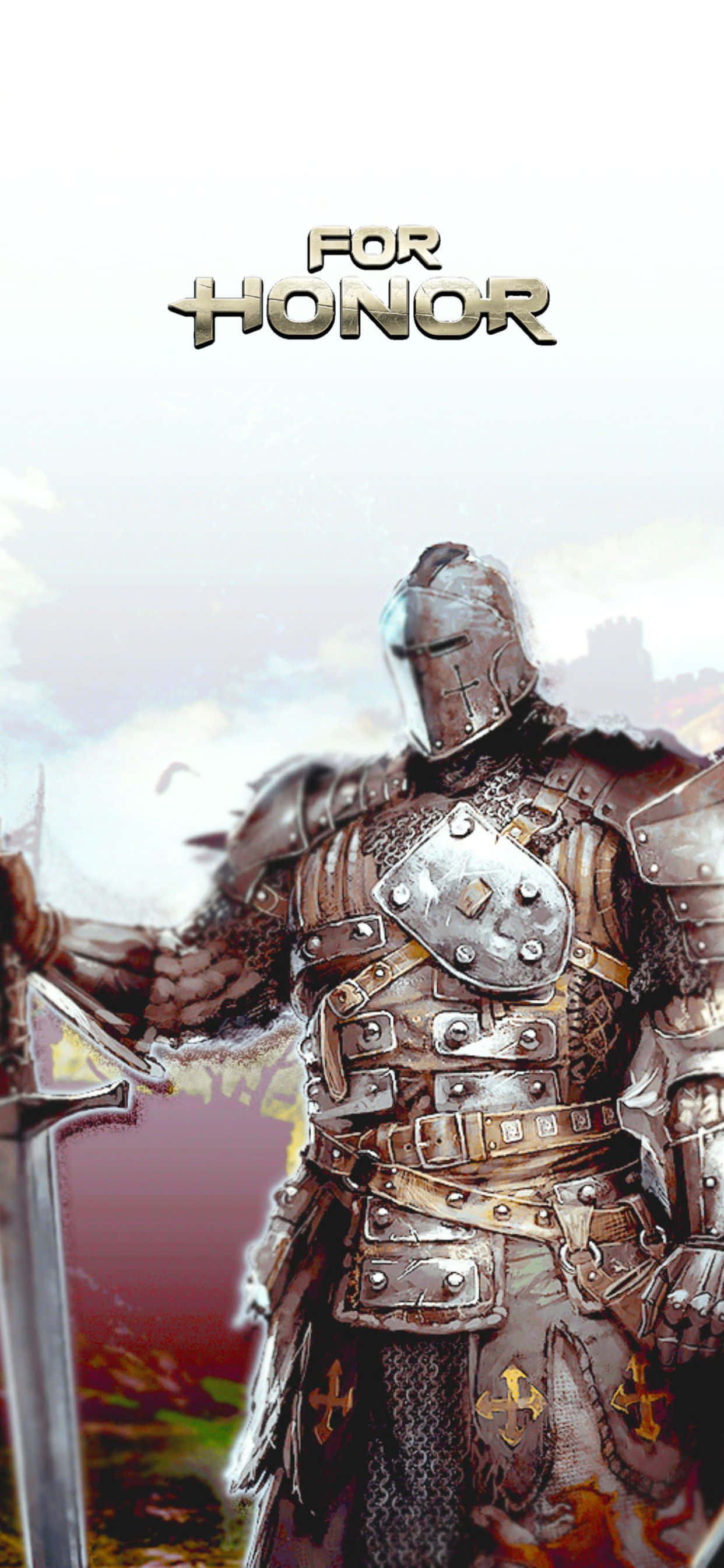 Телефон на Воин - iPhone Xs Max For Honor Тапет