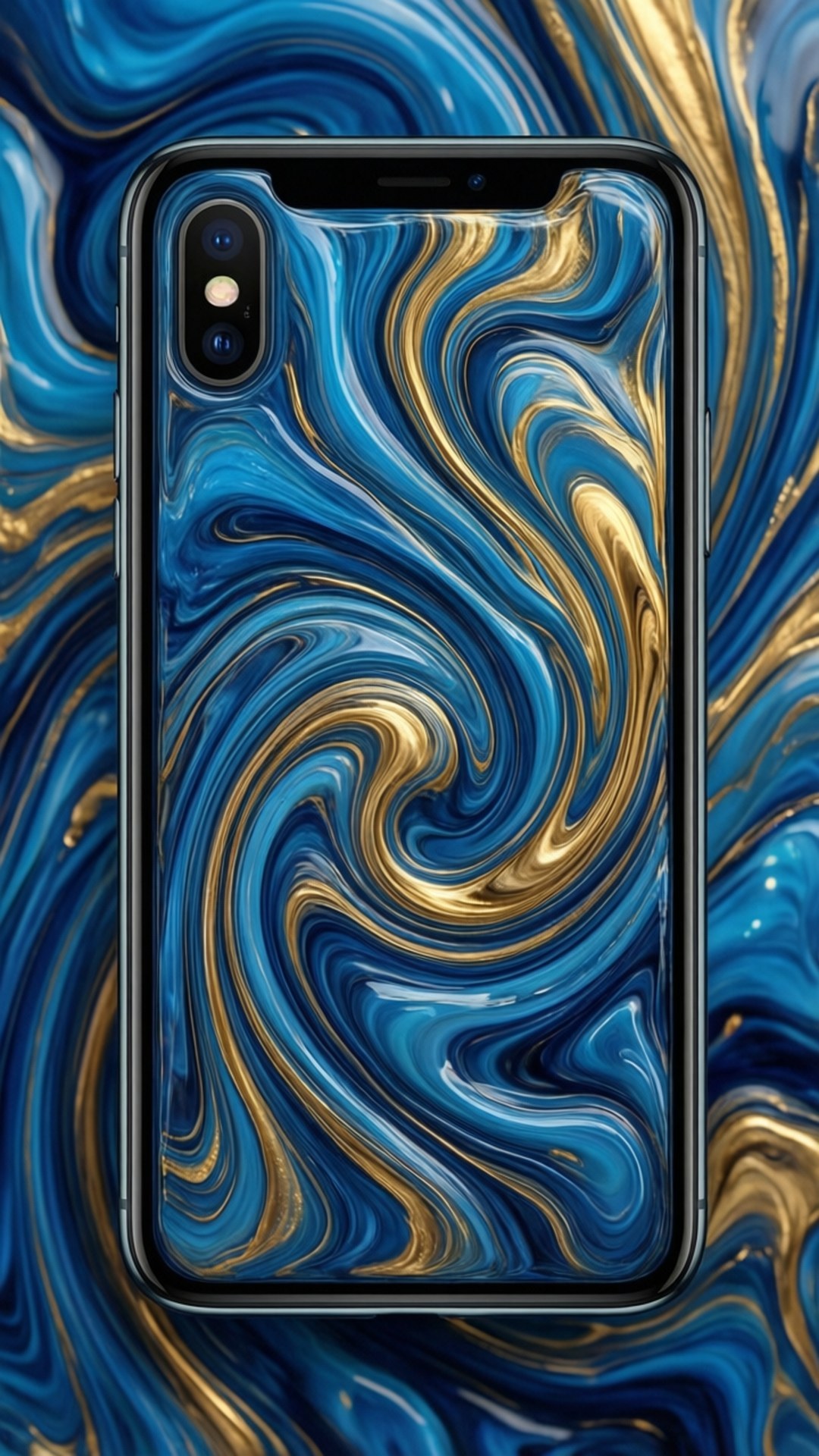 Течен iPhone X Тапет