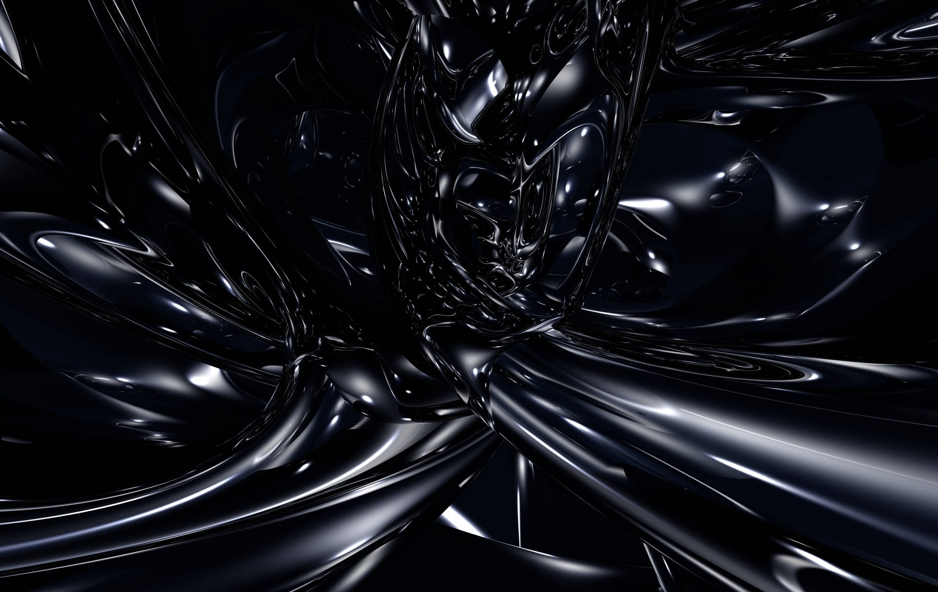Тъмен 3D абстракт тапет