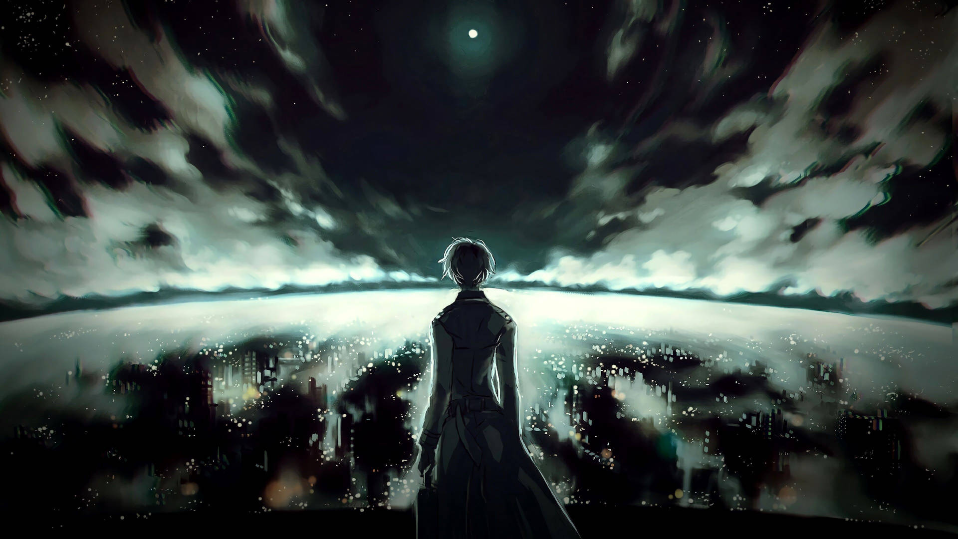 Тъмна аниме естетика на Tokyo Ghoul за десктоп