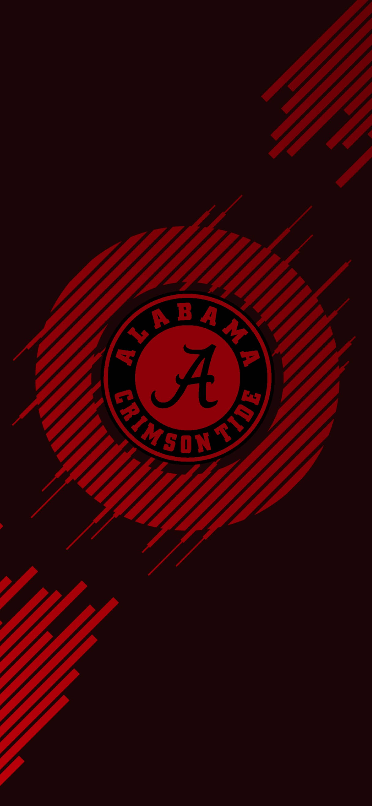 Тъмночервено изкуство на Алабама Crimson Tide Тапет