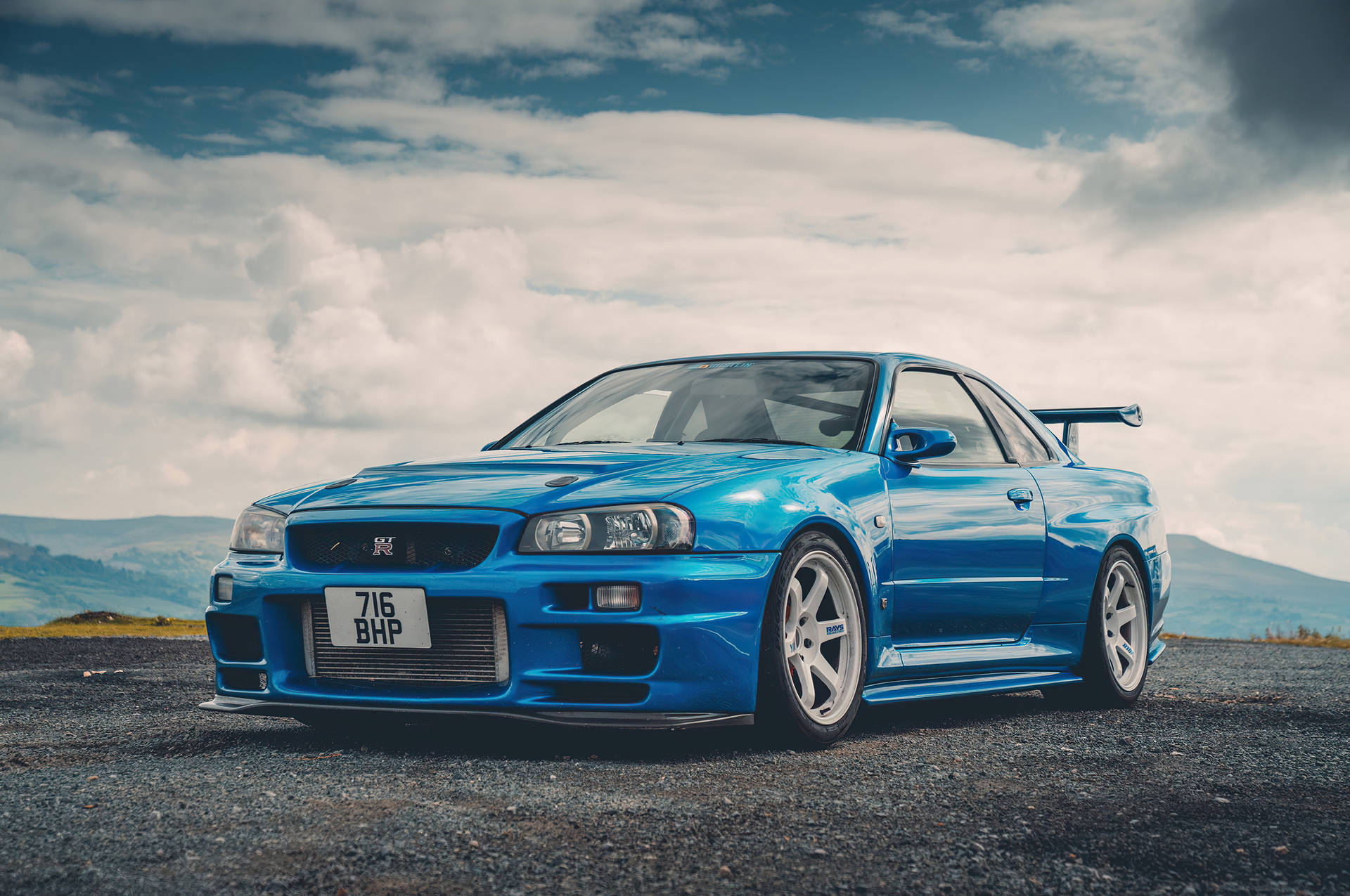 Автомобили Nissan Skyline R34 Nissan HD тапет | Фоново изображение