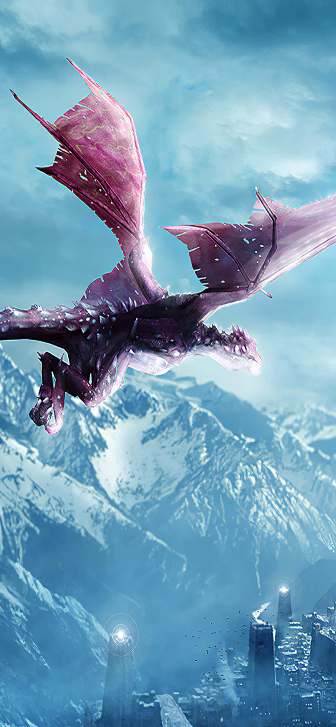Зашеменящ Dragon Age Inquisition фон на iPhone XS Тапет